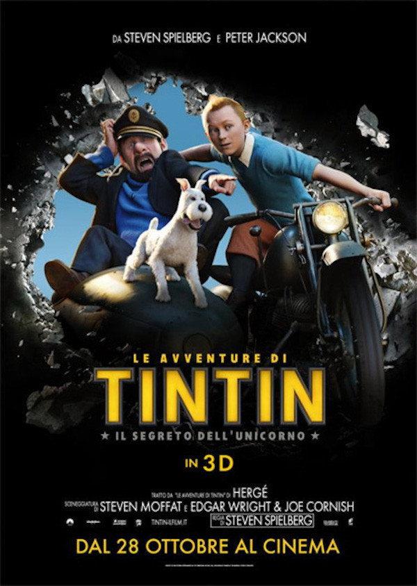Locandina di Le avventure di Tintin - Il segreto dell'Unicorno
