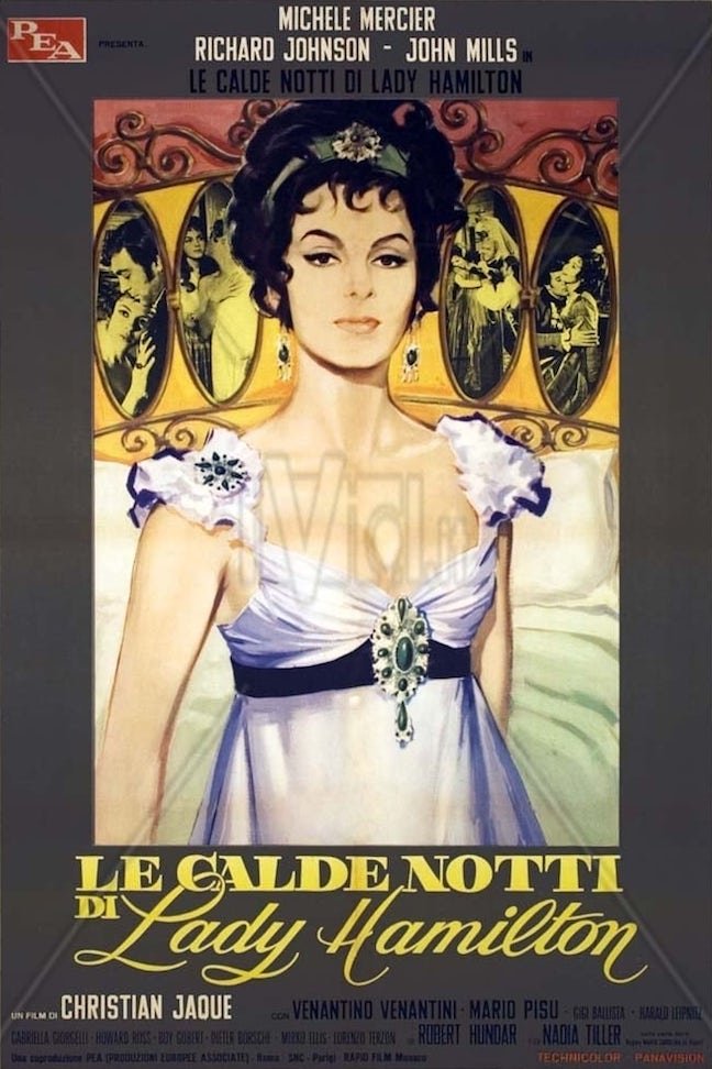 Locandina di Le calde notti di Lady Hamilton