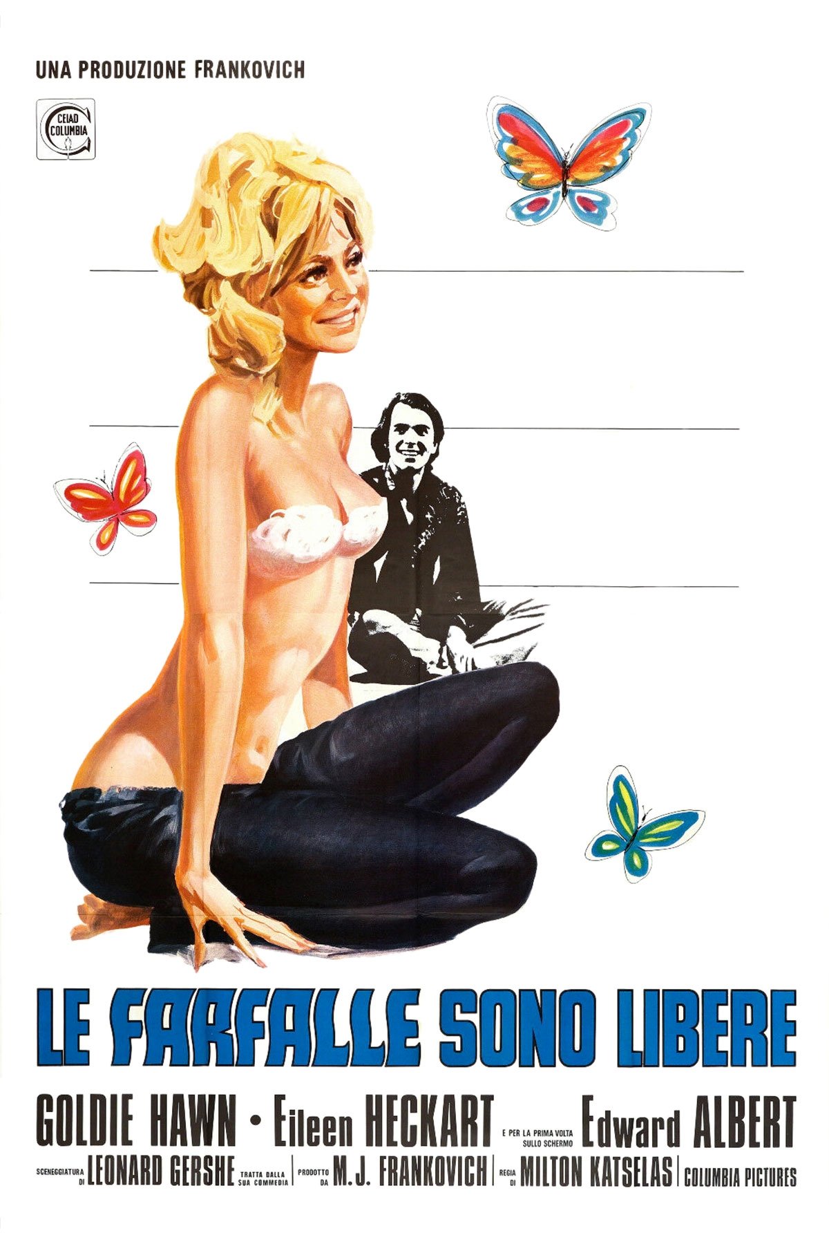 Locandina di Le farfalle sono libere