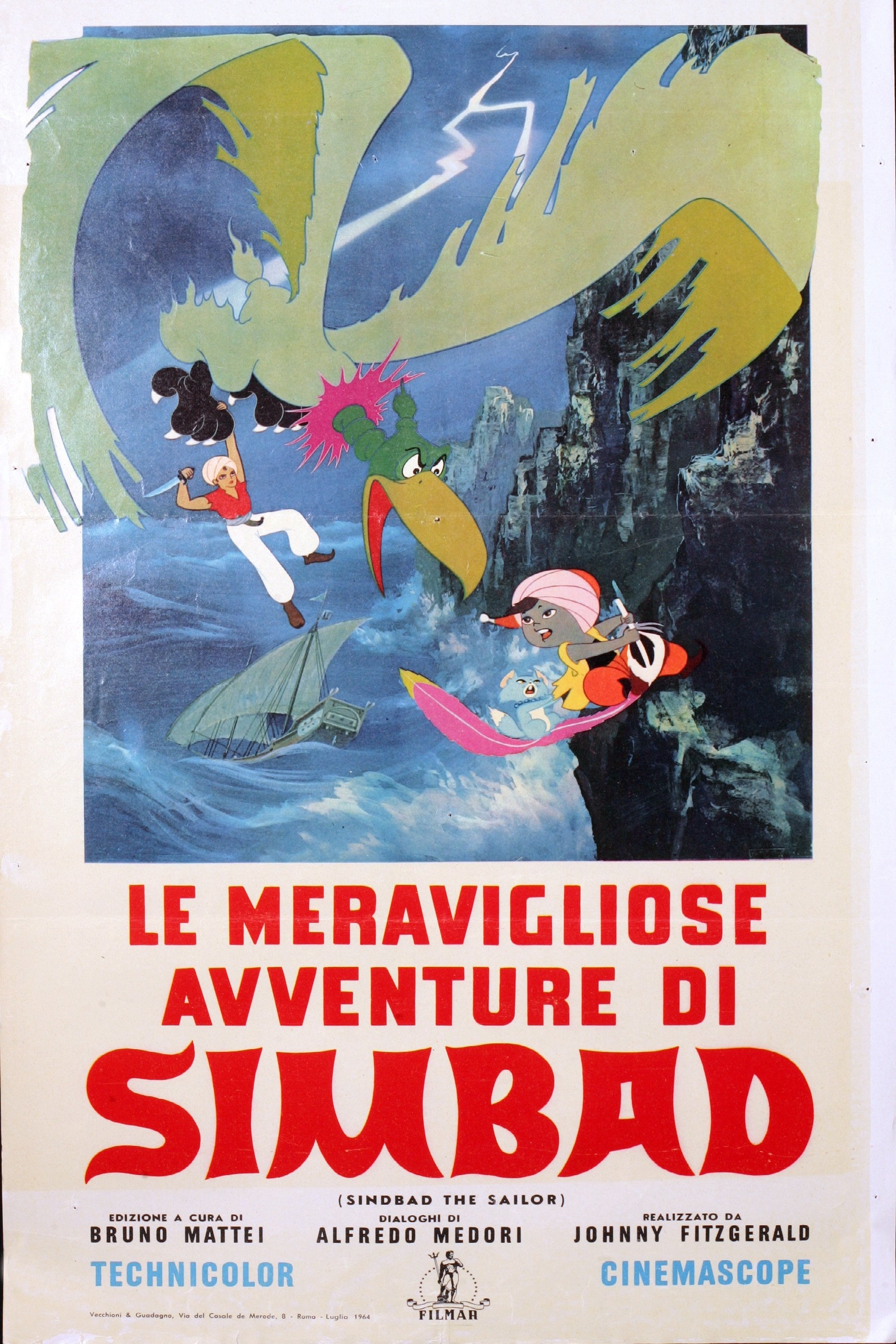 Locandina di Le meravigliose avventure di Sinbad