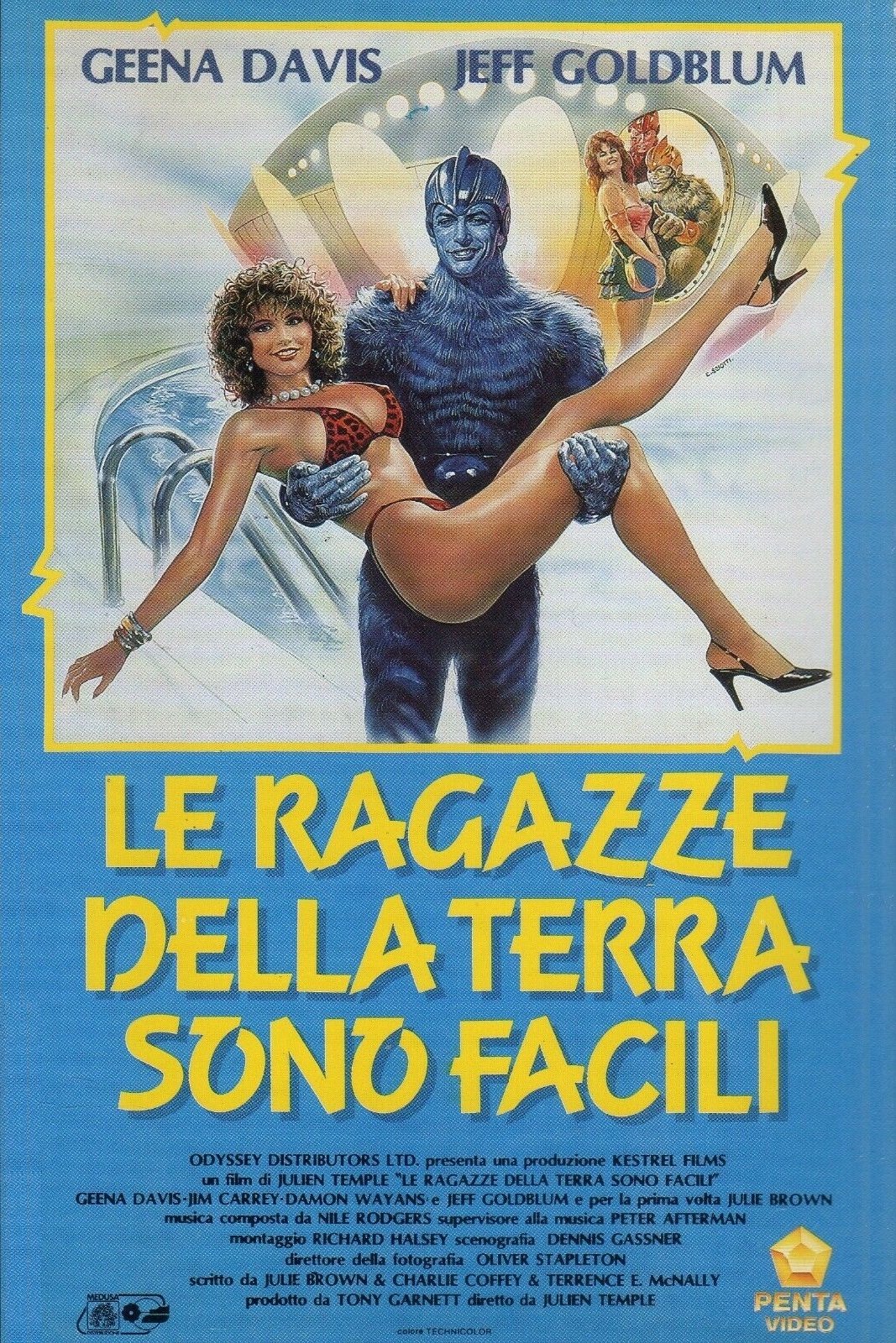 Locandina di Le ragazze della Terra sono facili