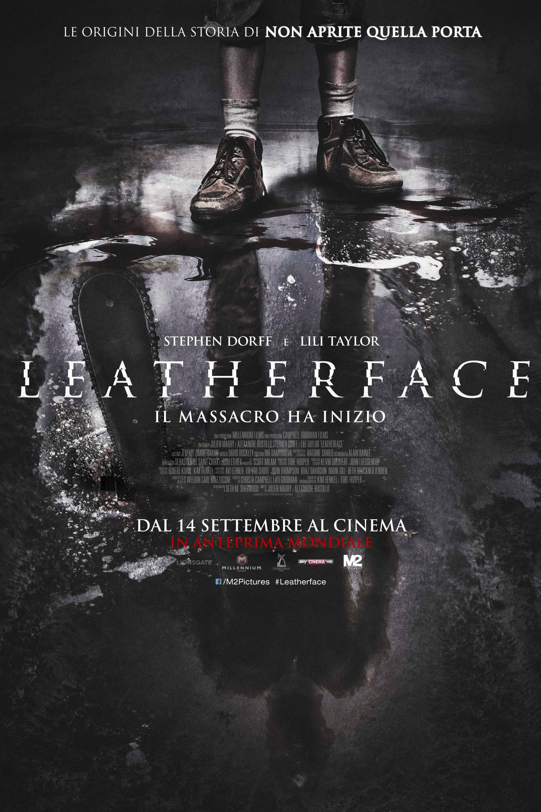 Locandina di Leatherface - Il massacro ha inizio