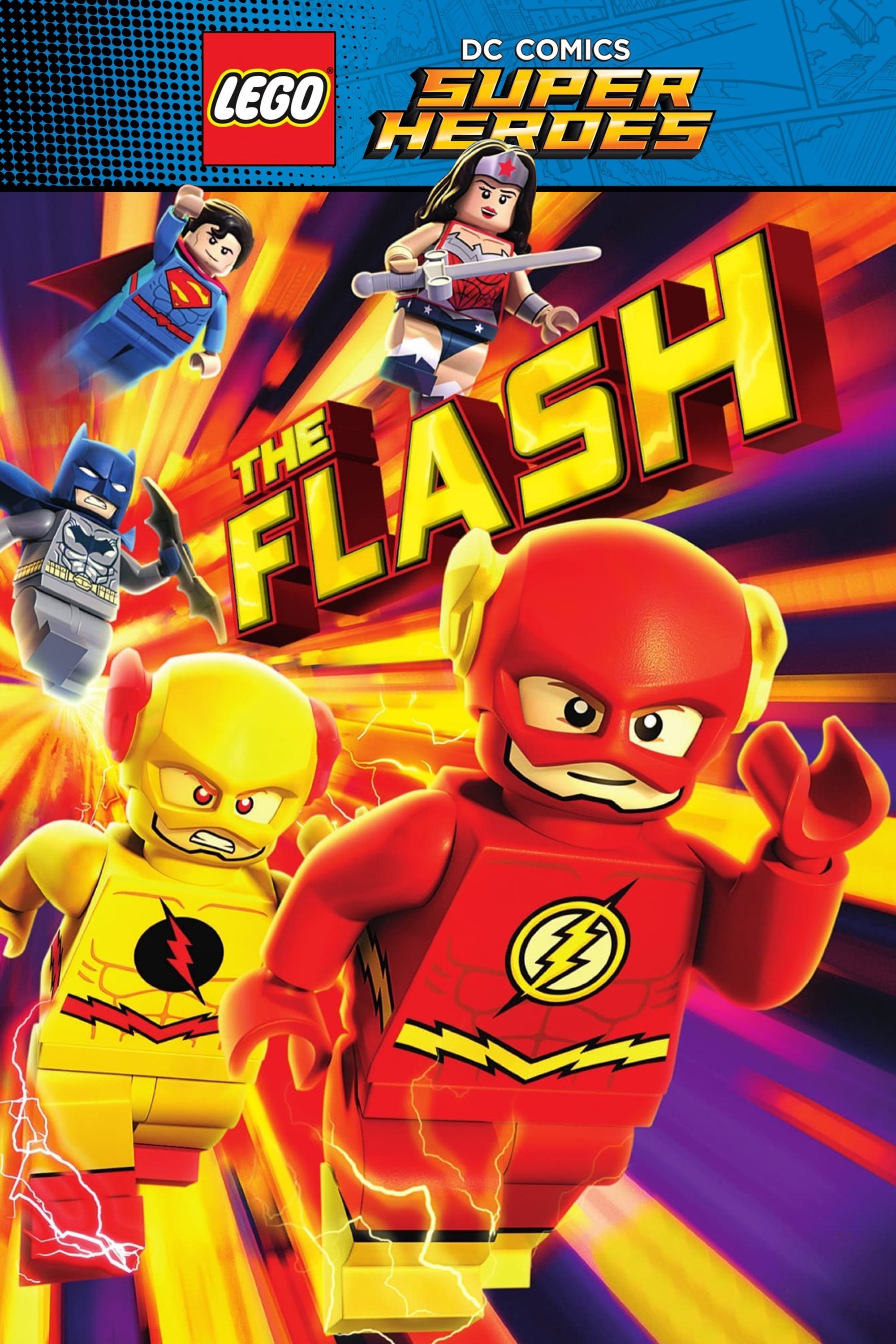 Locandina di LEGO DC Super Heroes: Flash: Il fulcro della velocità