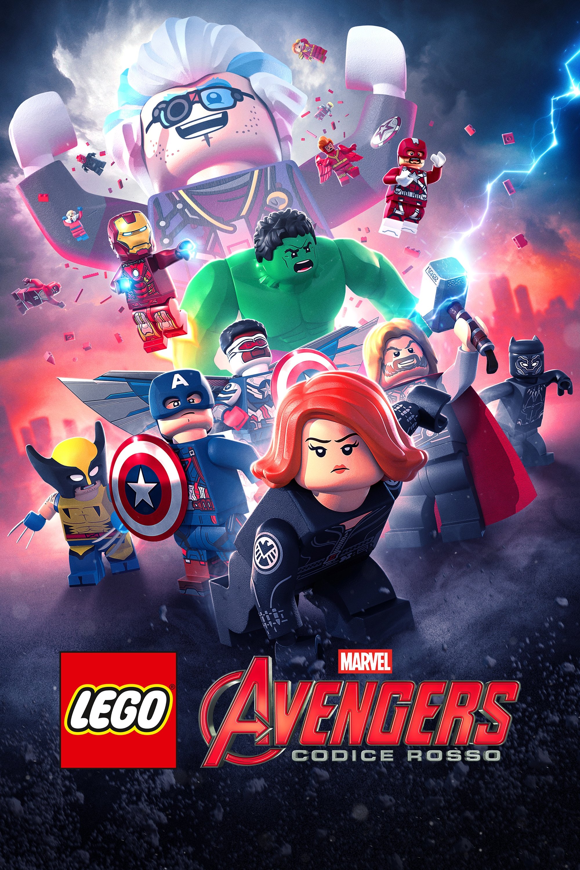 Locandina di LEGO Marvel Avengers: Codice Rosso
