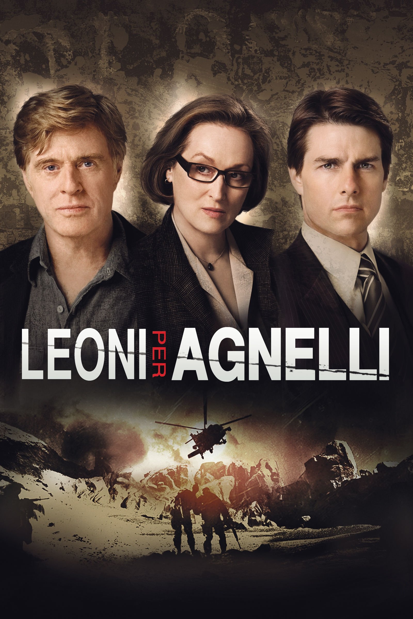 Locandina di Leoni per agnelli