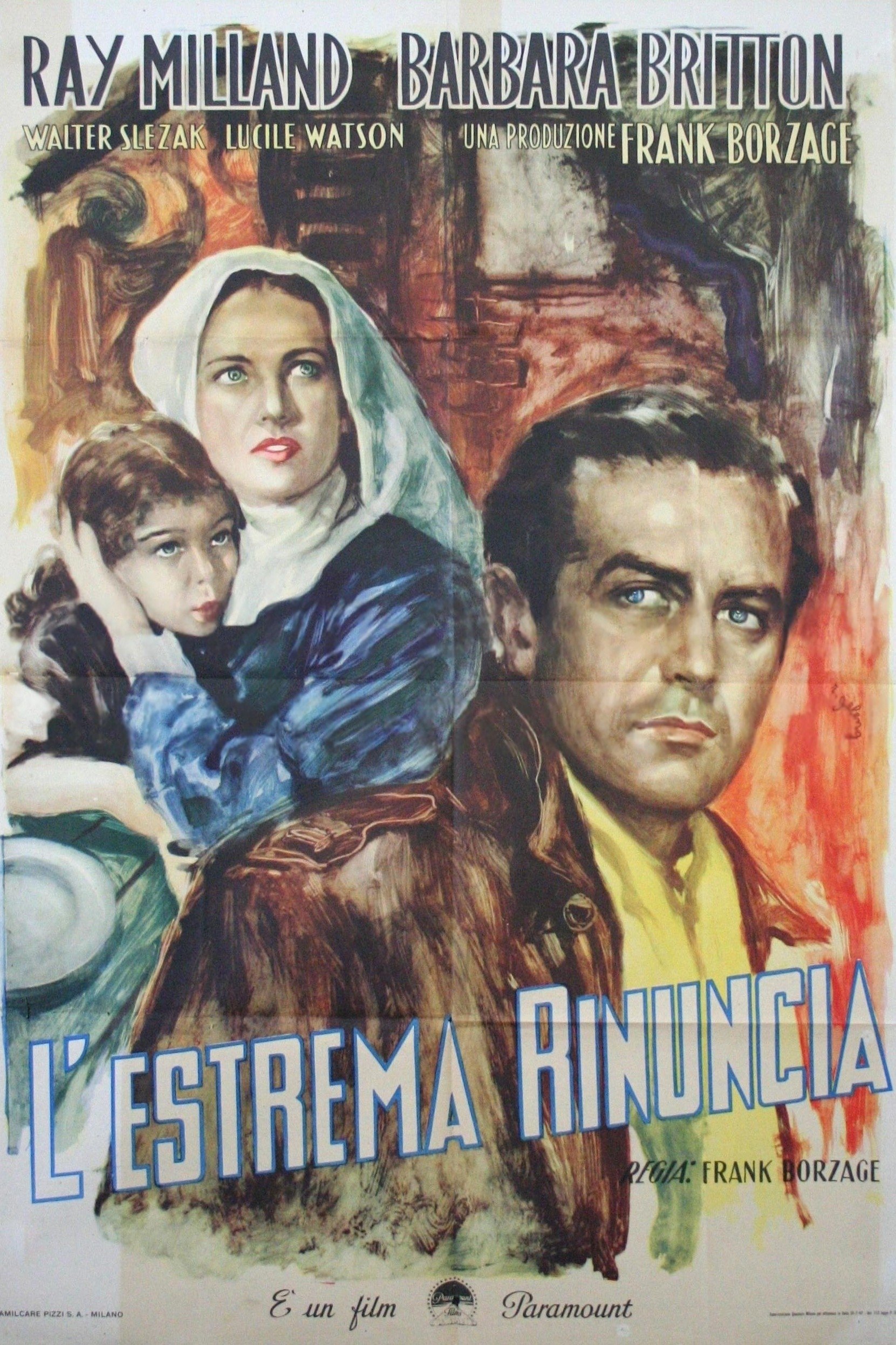 Locandina di L'estrema rinuncia
