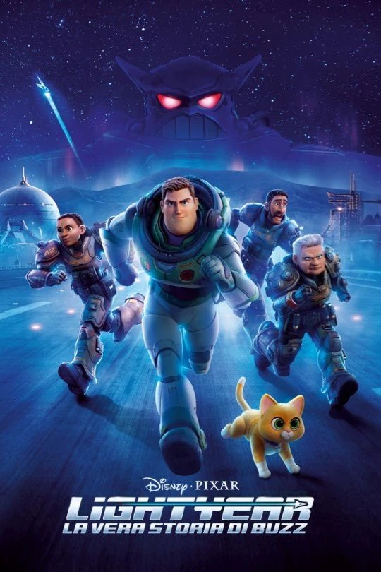 Locandina di Lightyear - La vera storia di Buzz