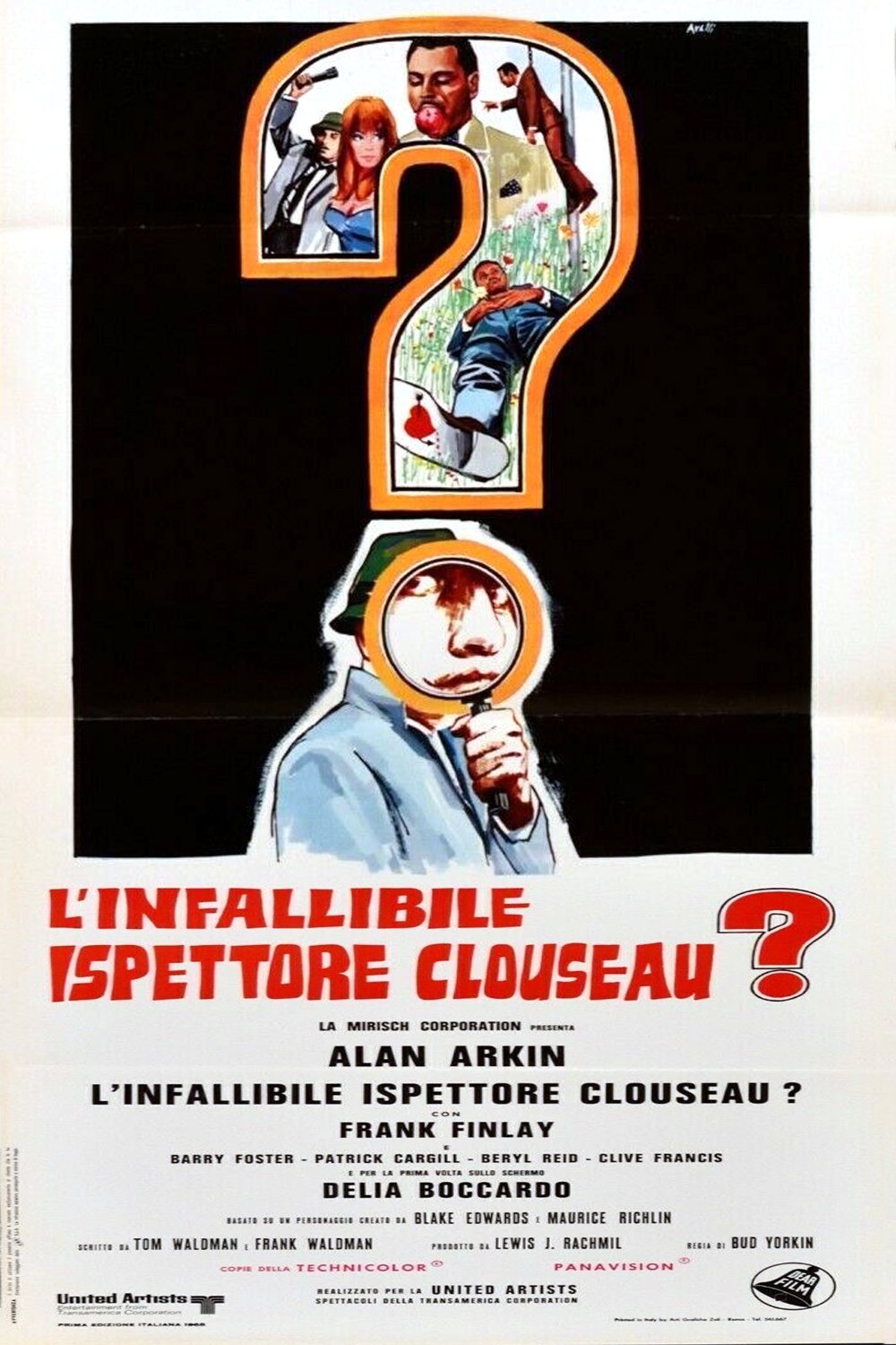 Locandina di L'infallibile ispettore Clouseau