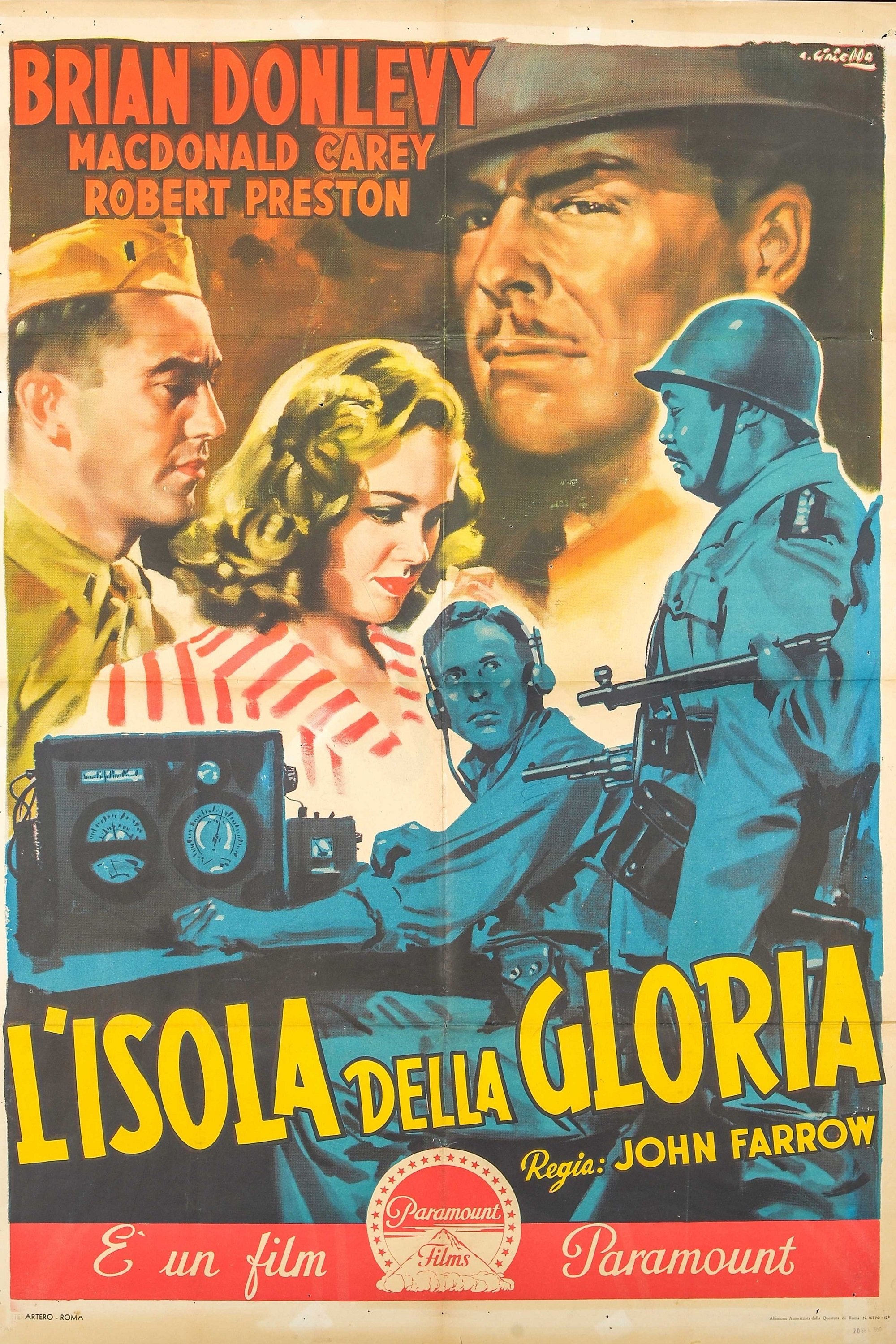 Locandina di L'isola della gloria