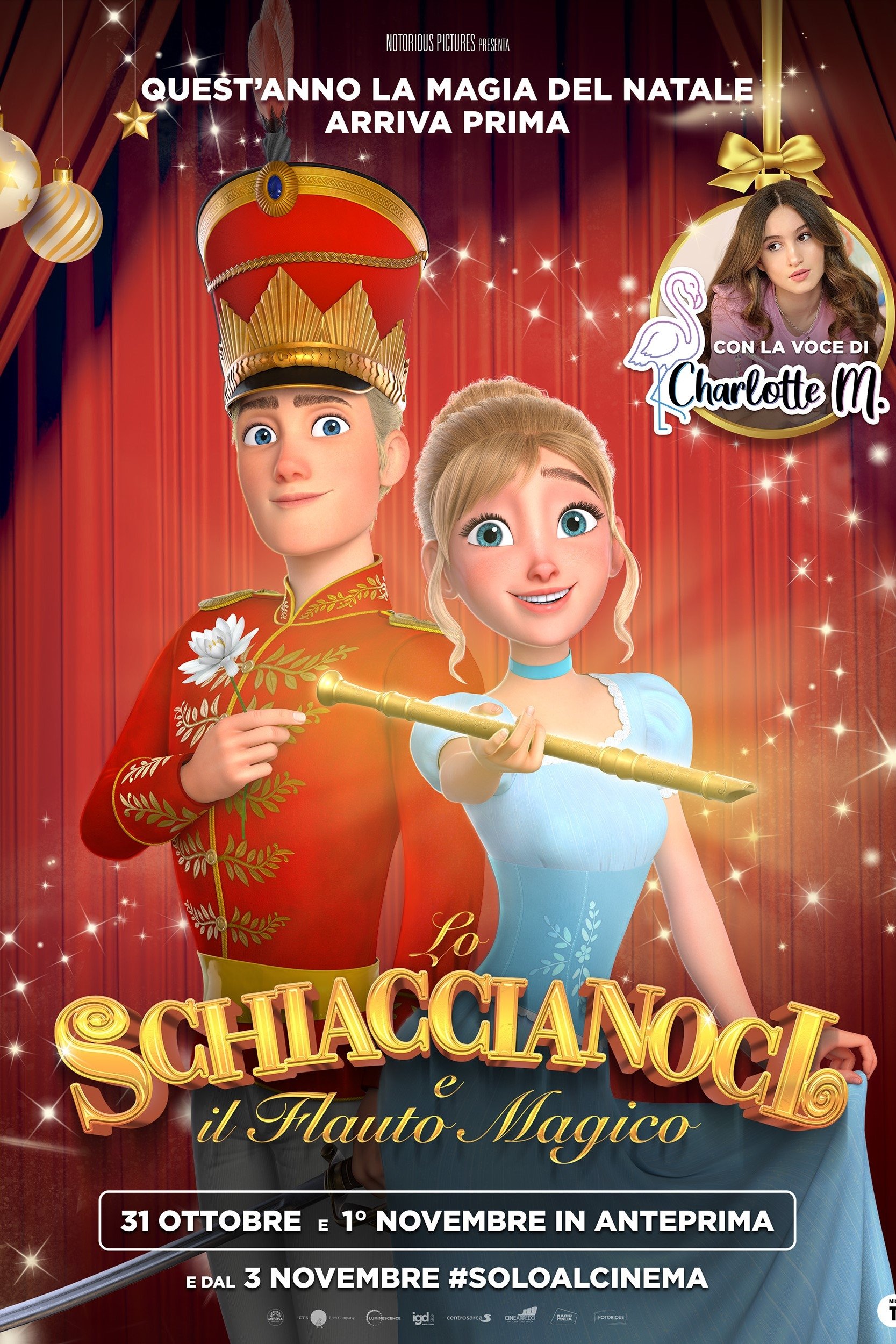 Locandina di Lo schiaccianoci e il flauto magico