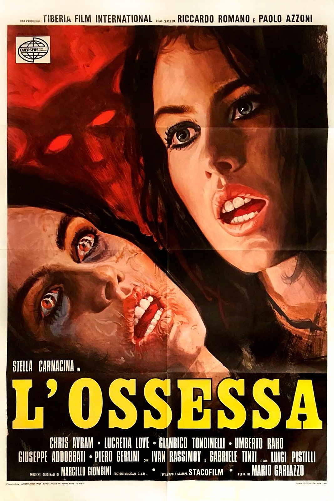 Locandina di L'ossessa