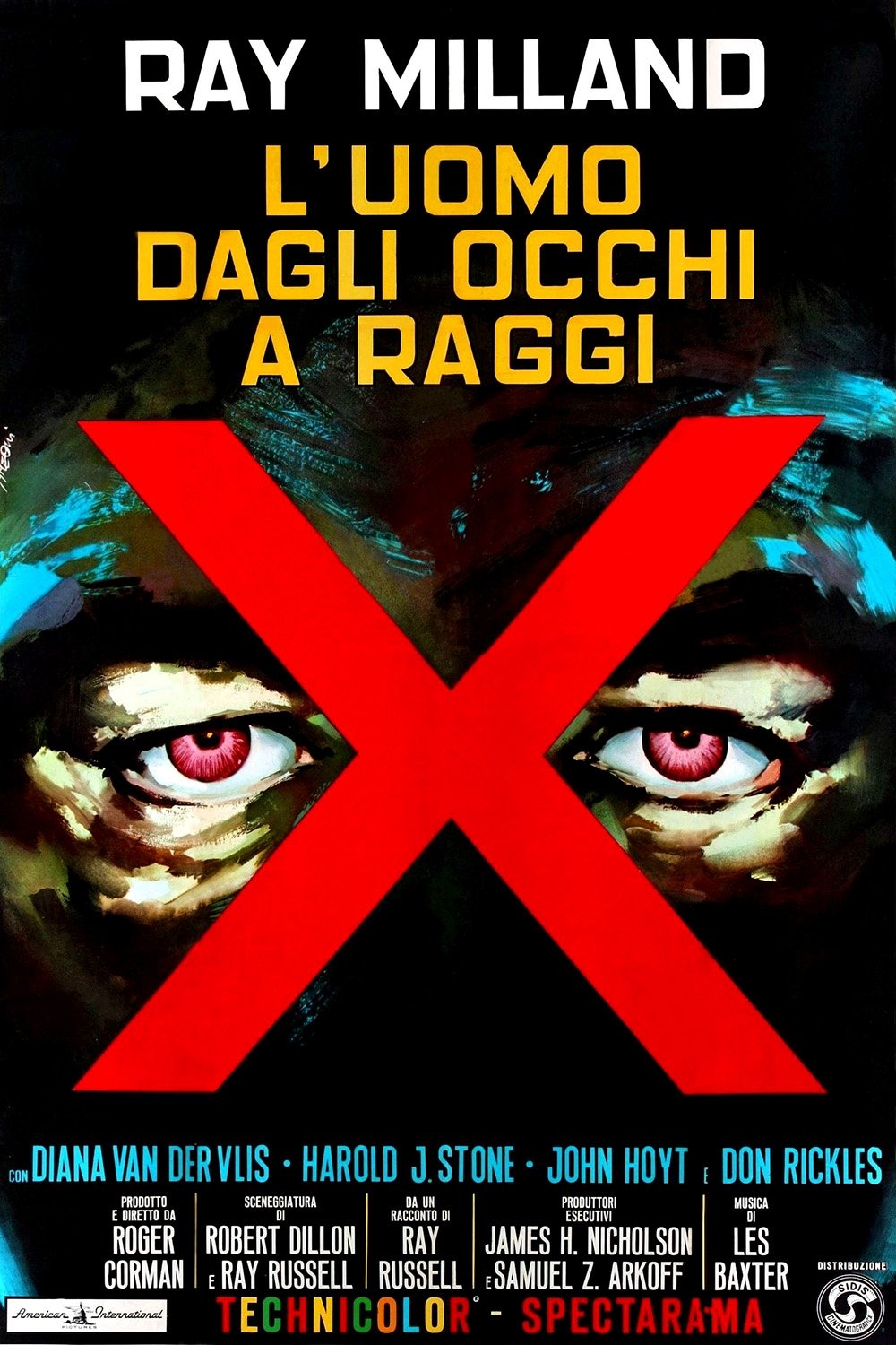 Locandina di L'uomo dagli occhi a raggi X