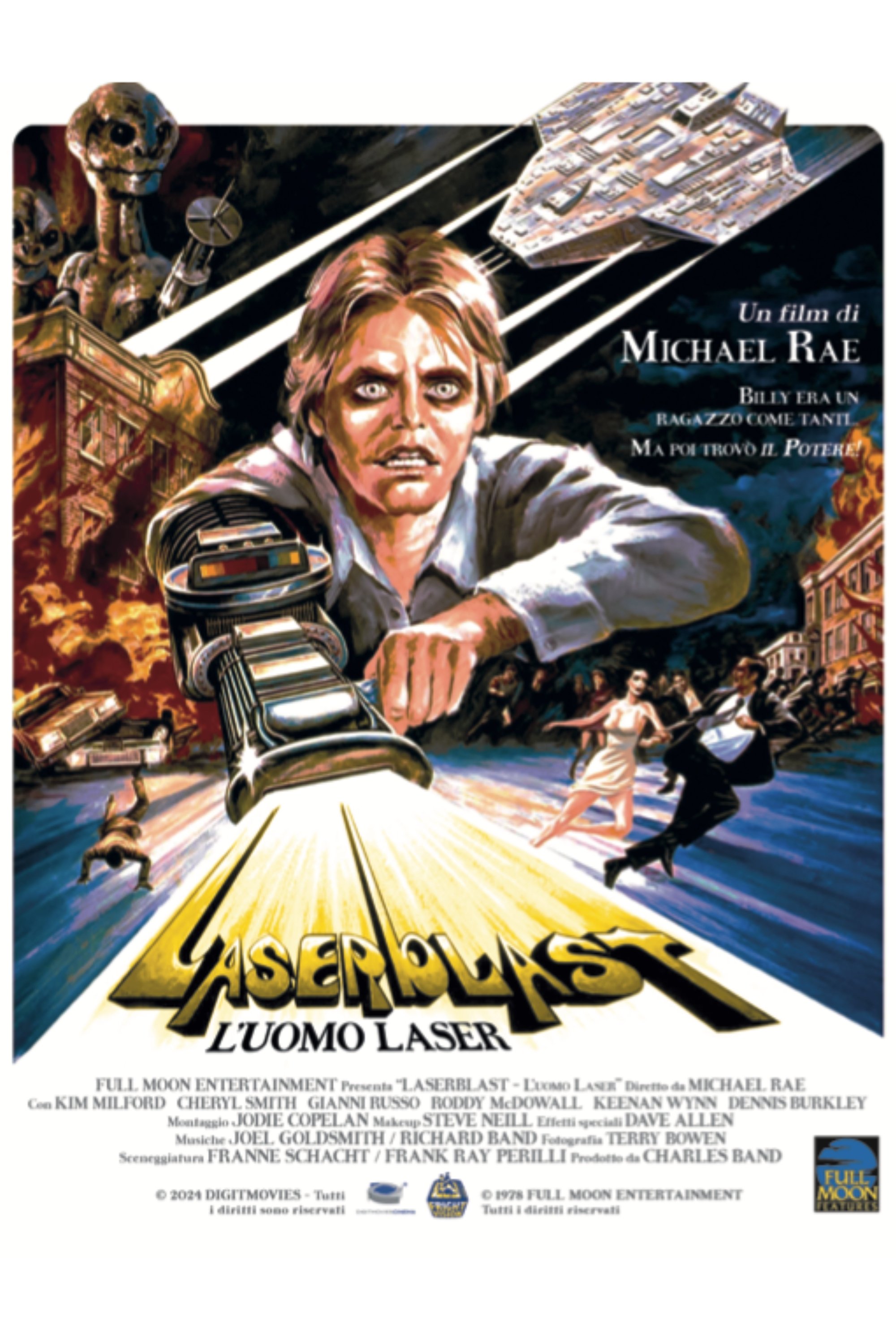 Locandina di L'uomo laser