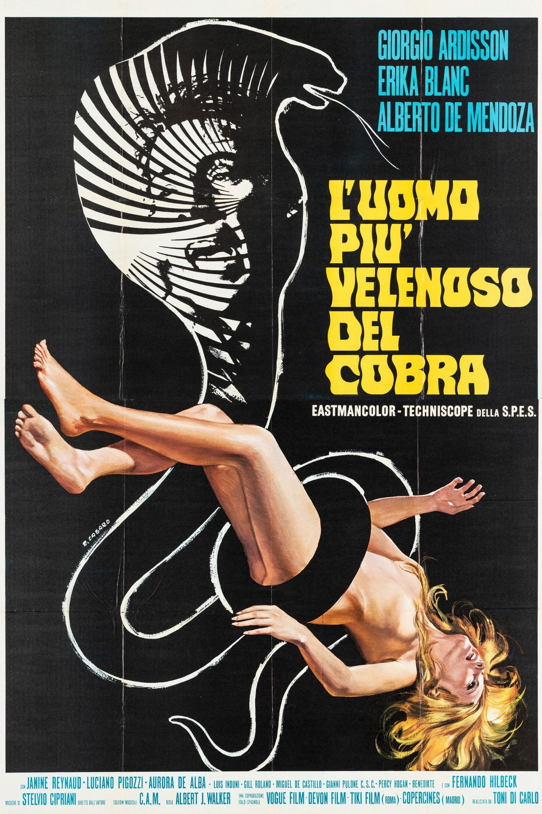 Locandina di L'uomo più velenoso del cobra