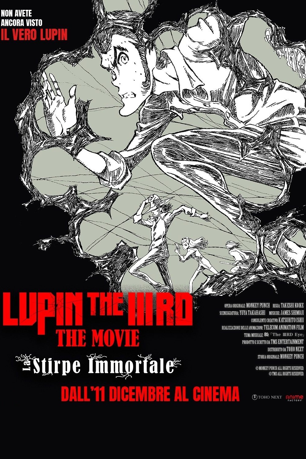 Locandina di Lupin the IIIRD: The Movie - La stirpe immortale