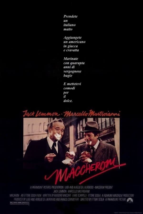 Locandina di Maccheroni