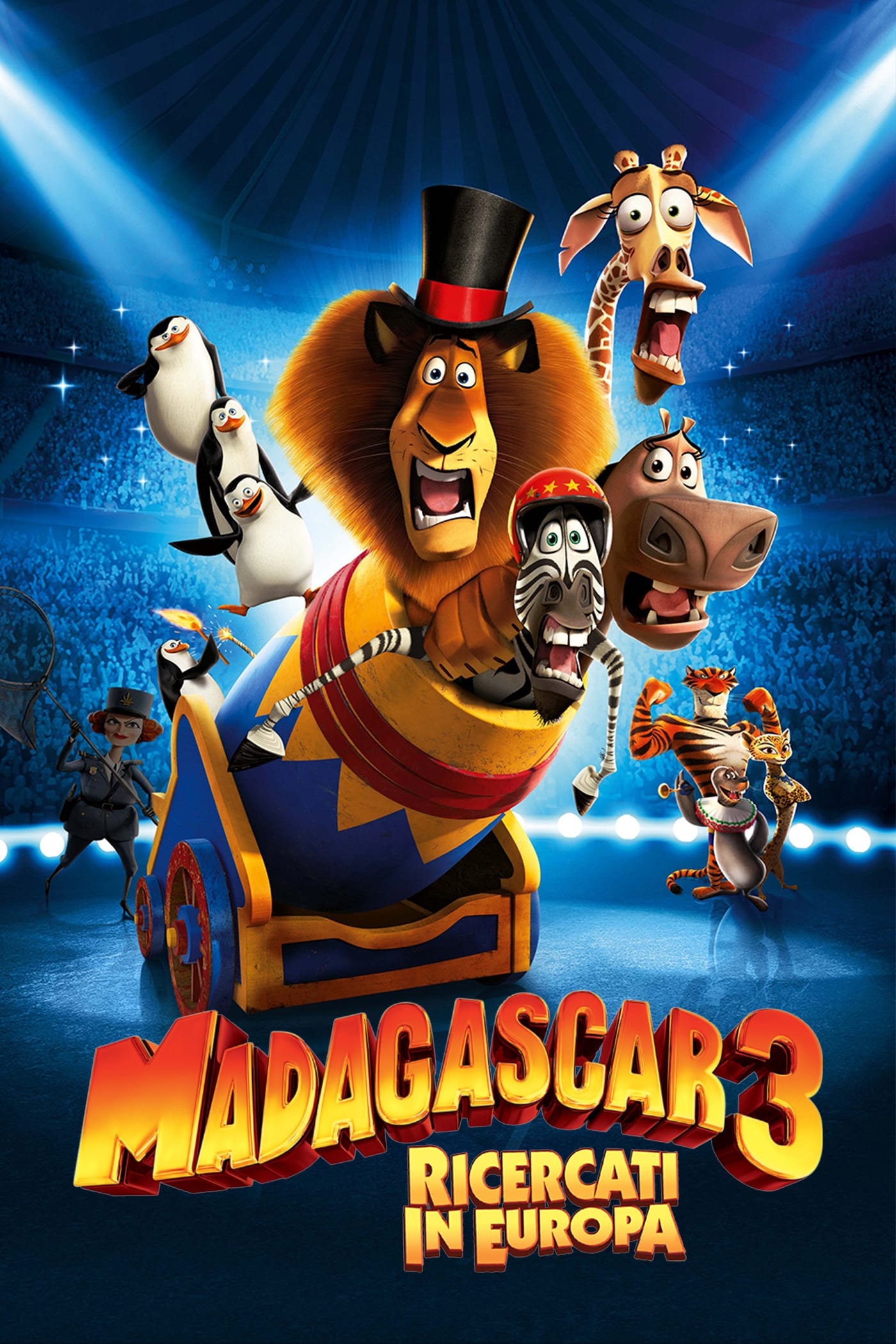 Locandina di Madagascar 3 - Ricercati in Europa