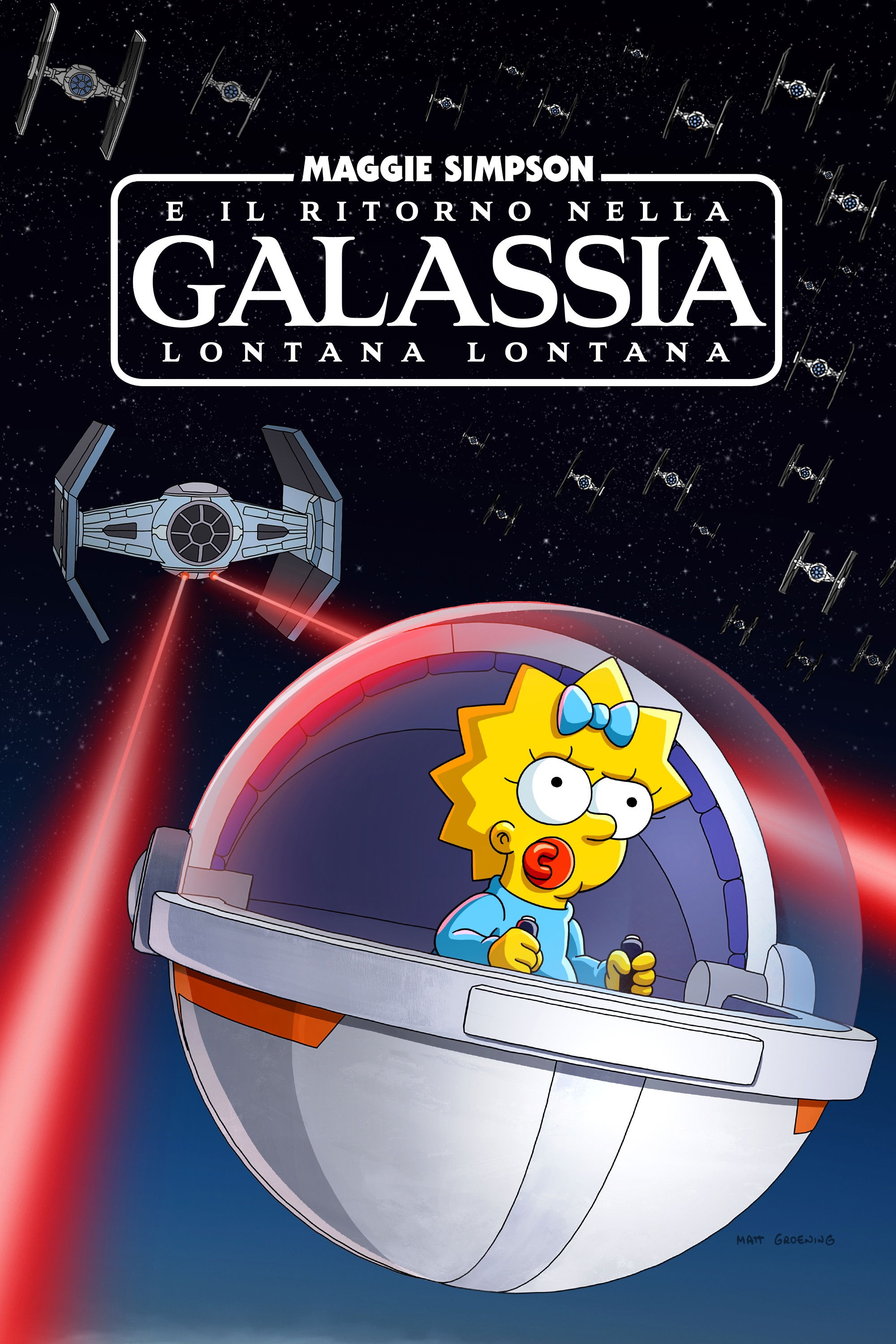 Locandina di Maggie Simpson e il ritorno nella Galassia lontana lontana