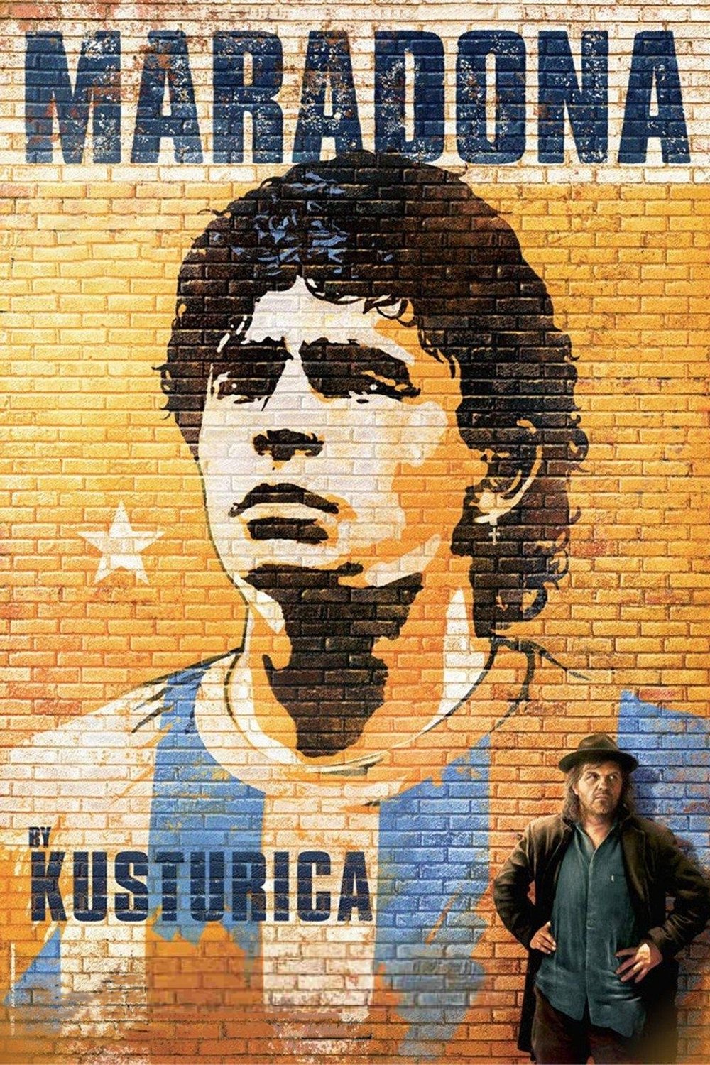 Locandina di Maradona di Kusturica