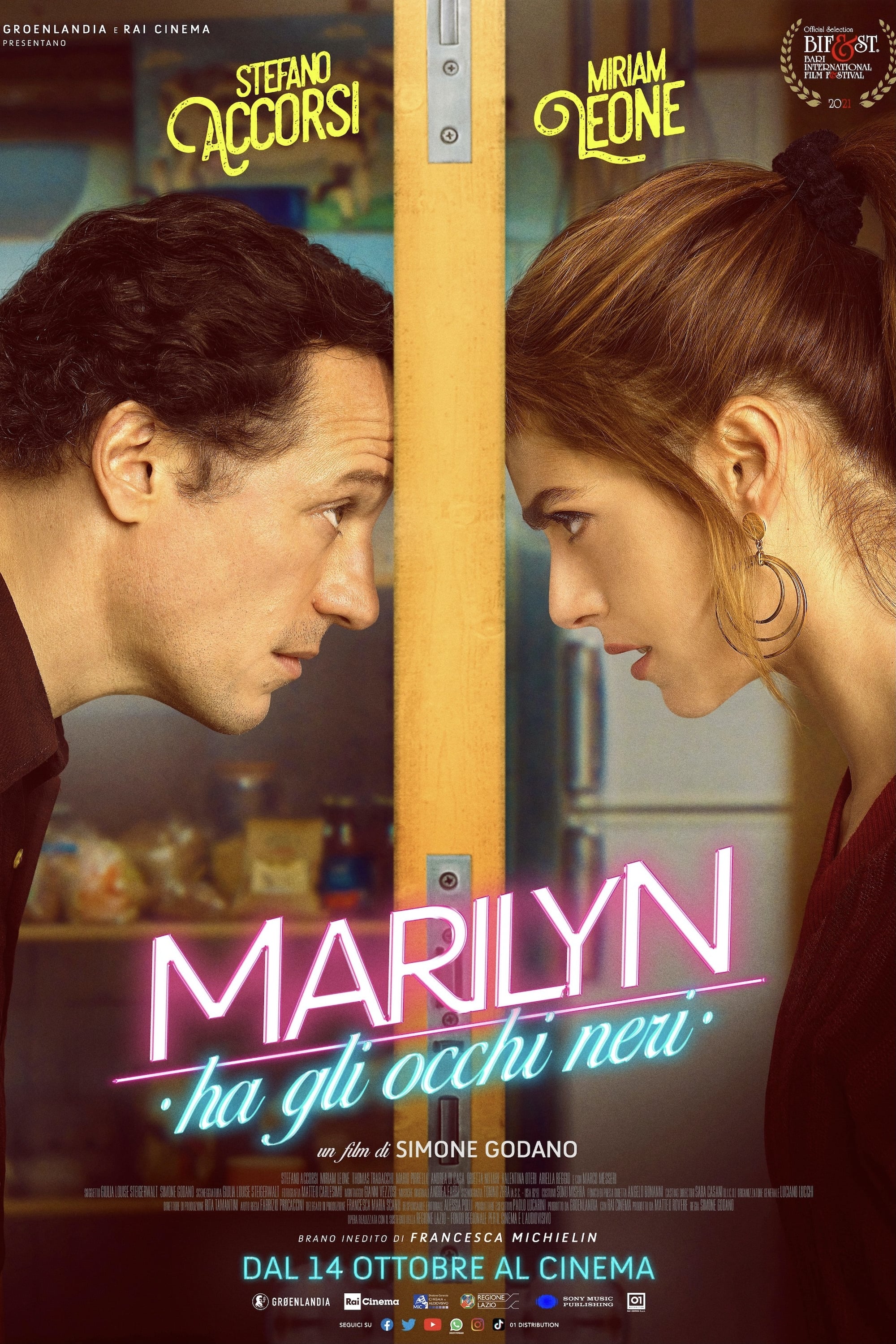 Locandina di Marilyn ha gli occhi neri