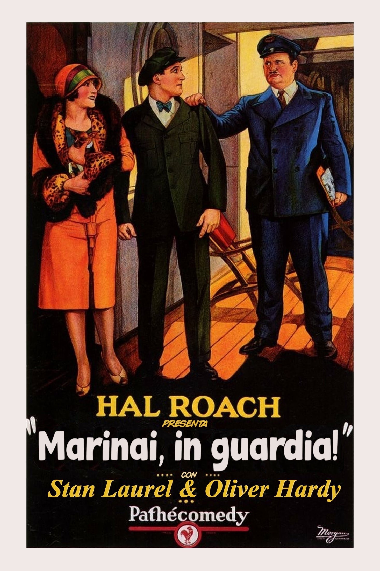 Locandina di Marinai, in guardia!