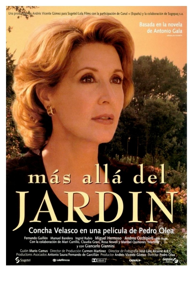 Locandina di Más allá del jardín