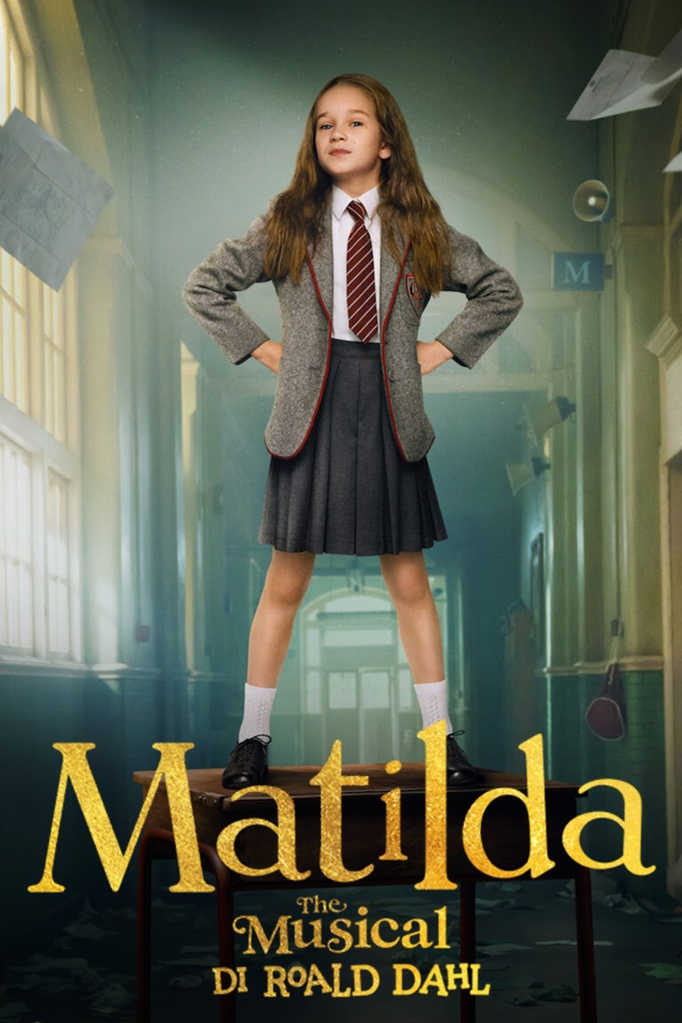 Locandina di Matilda The Musical di Roald Dahl