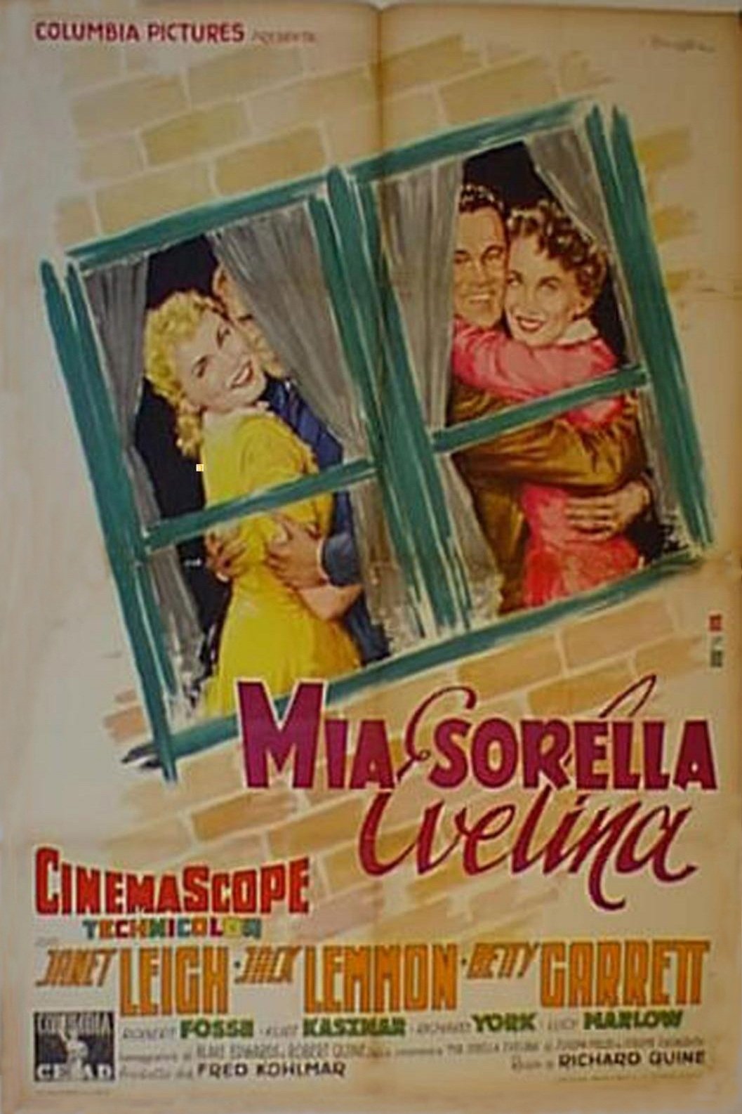 Locandina di Mia sorella Evelina