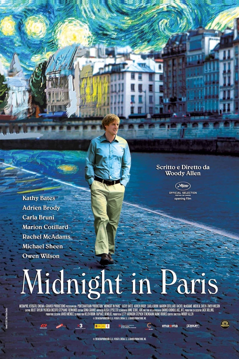 Locandina di Midnight in Paris