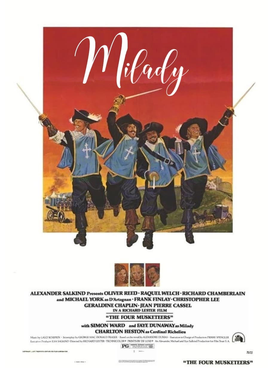 Locandina di Milady - I quattro moschettieri