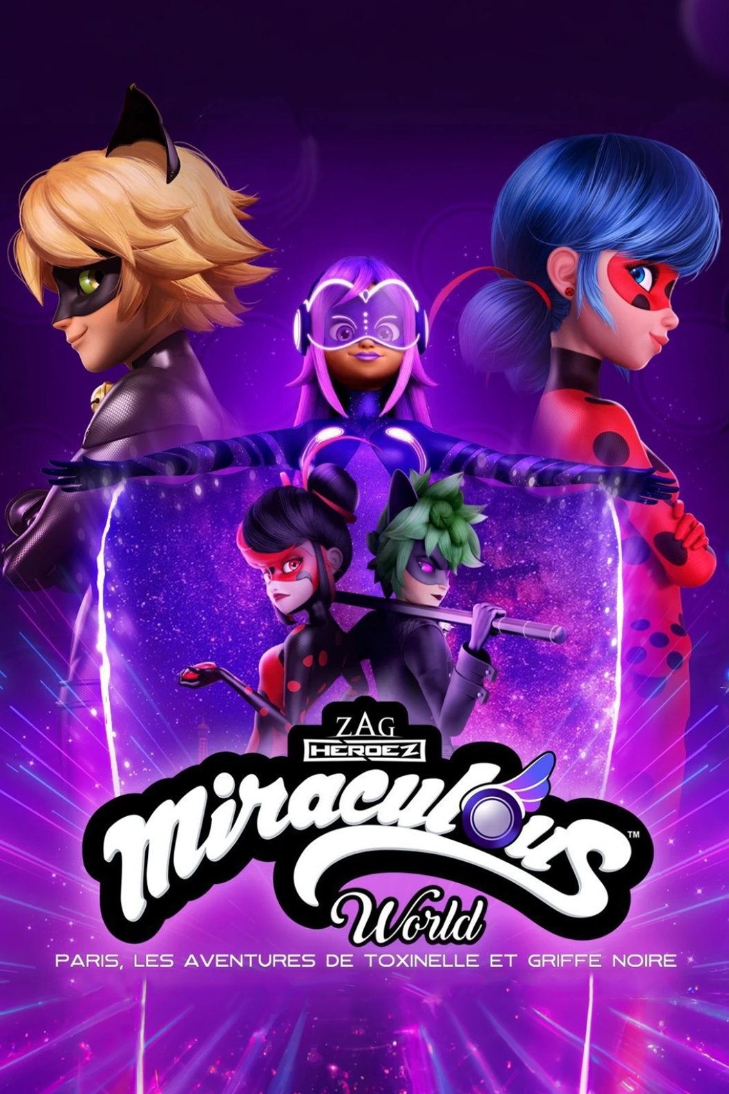 Locandina di Miraculous World - Parigi, Le avventure di Shadybug e Claw Noir
