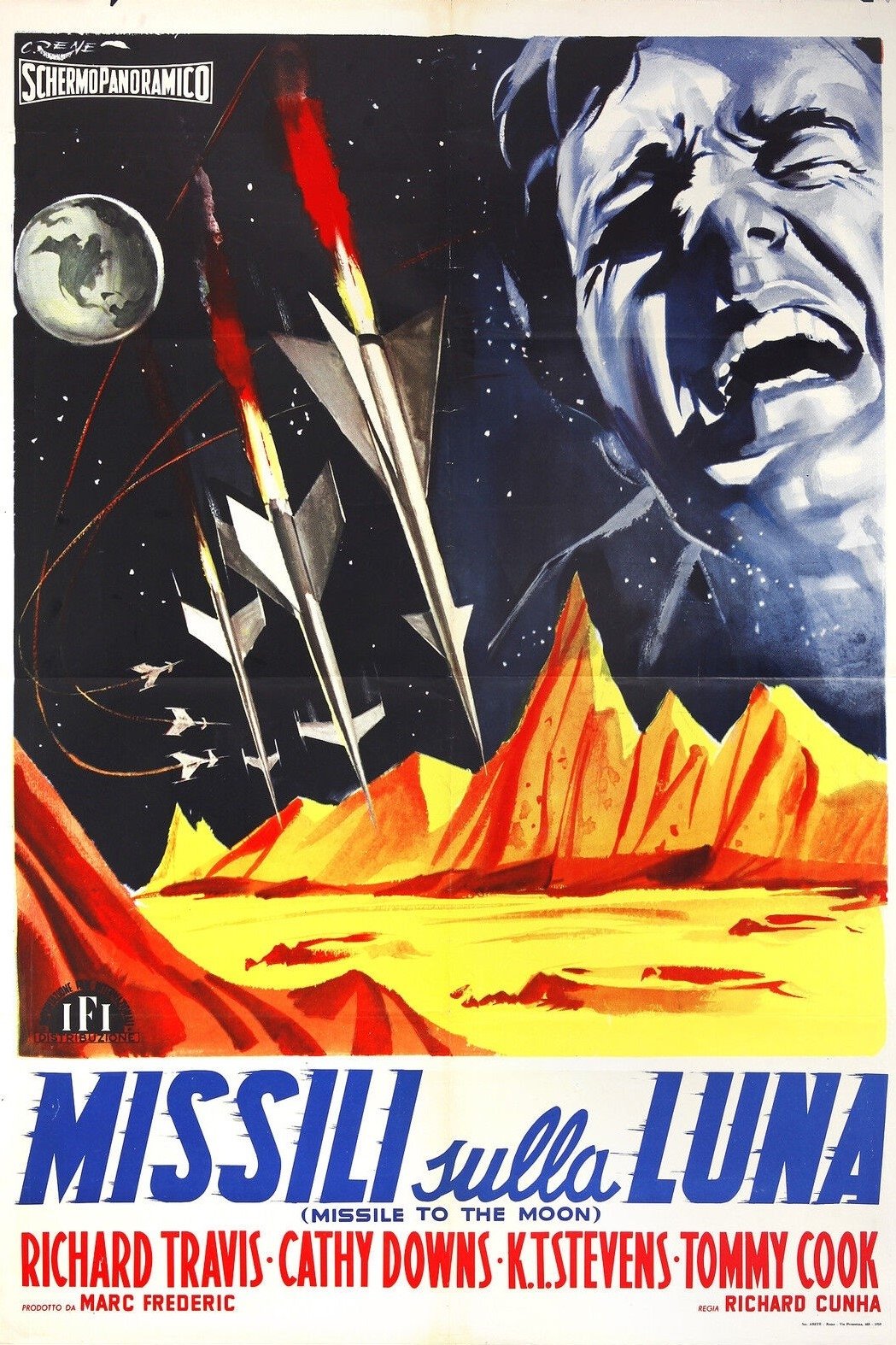 Locandina di Missili sulla Luna