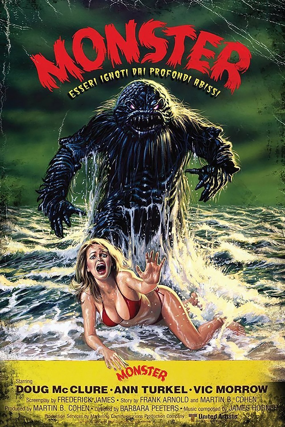 Locandina di Monster - Esseri ignoti dai profondi abissi