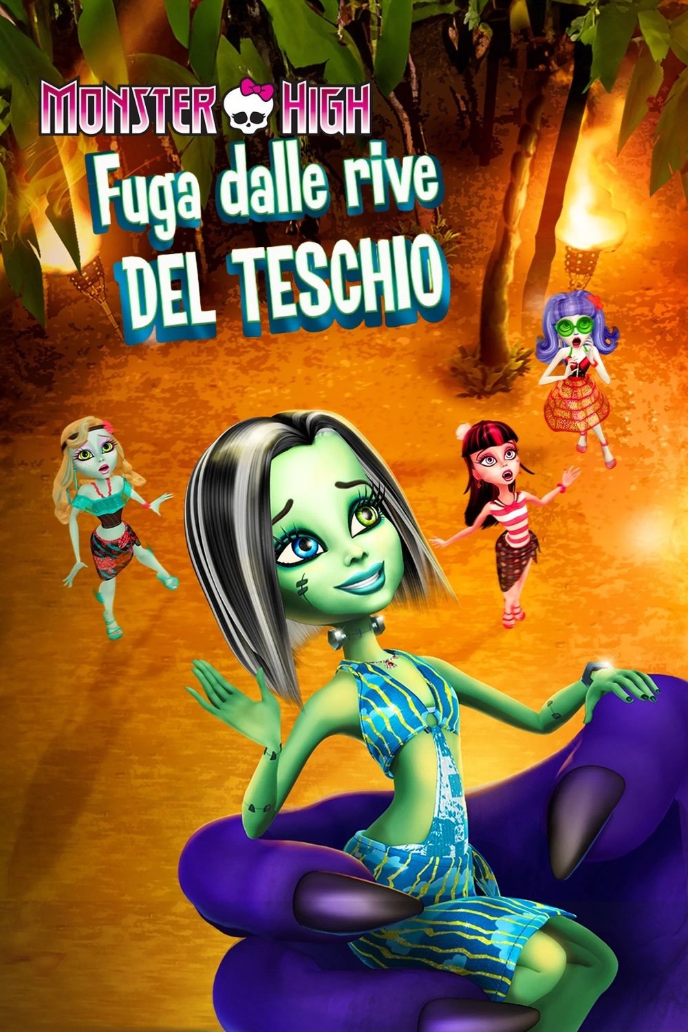 Locandina di Monster High - Fuga dalle rive del Teschio
