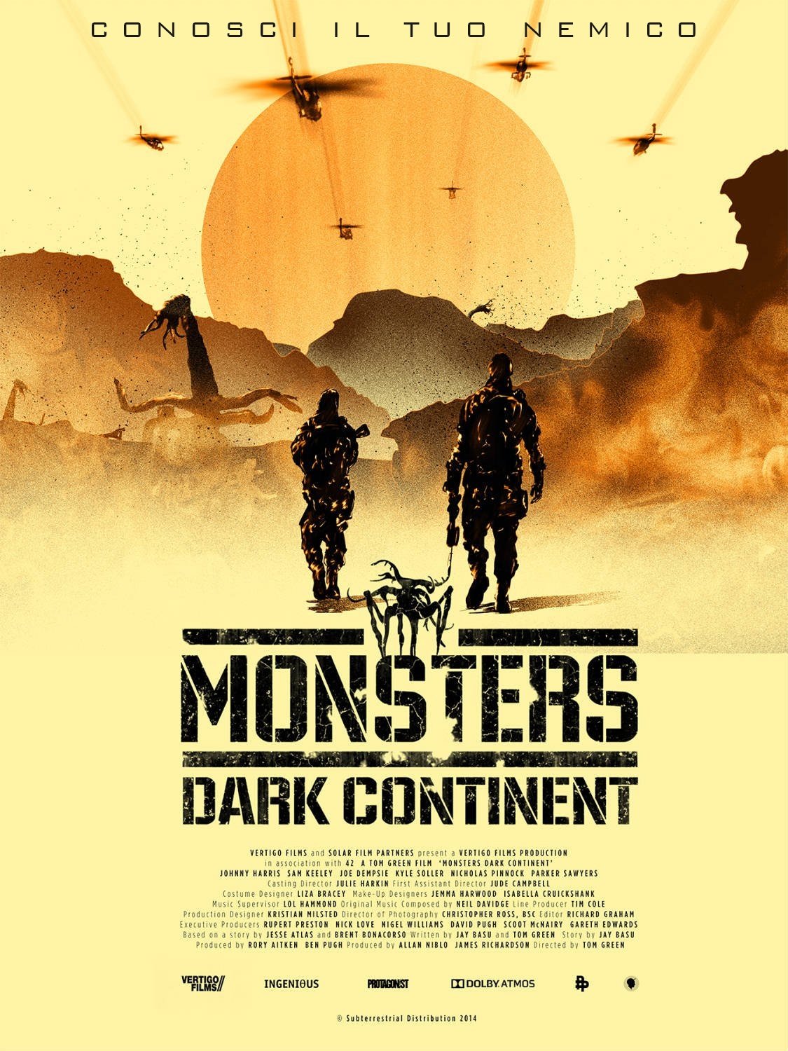 Locandina di Monsters: Dark Continent