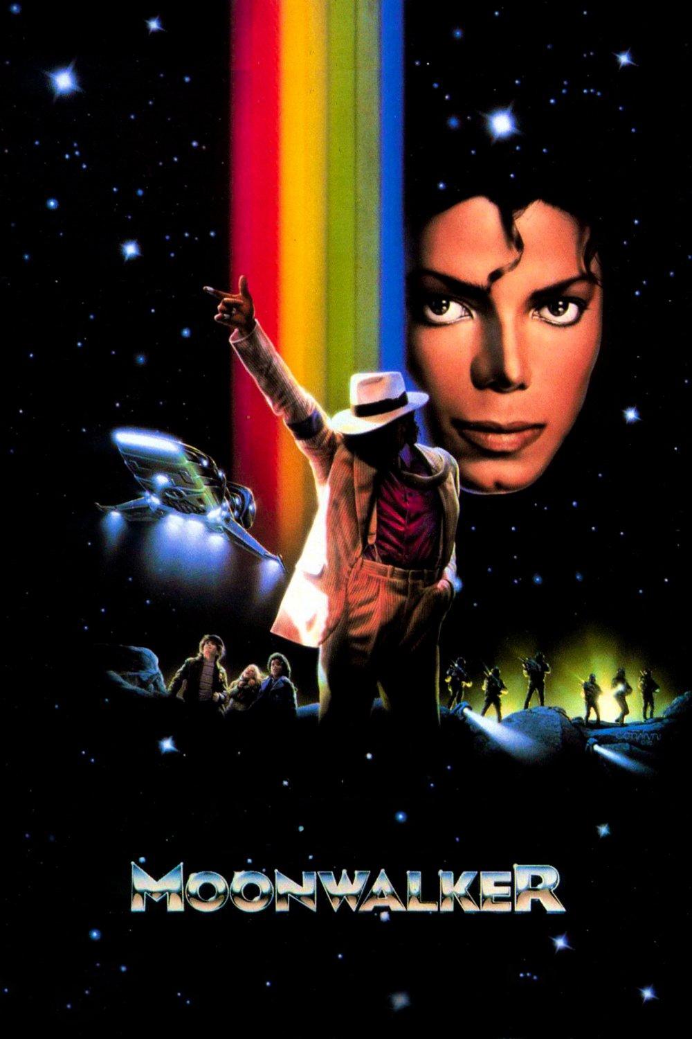 Locandina di Moonwalker