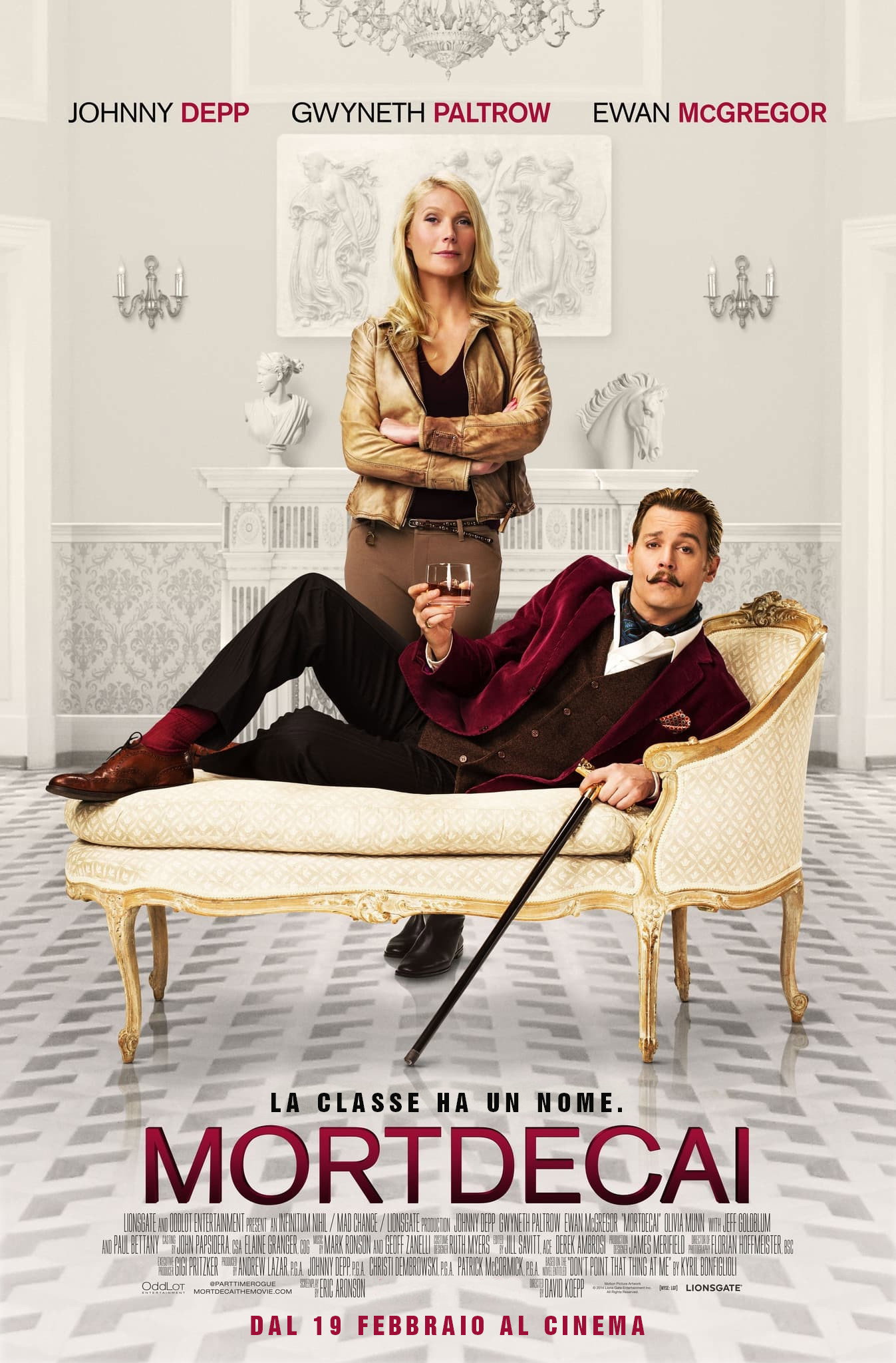 Locandina di Mortdecai