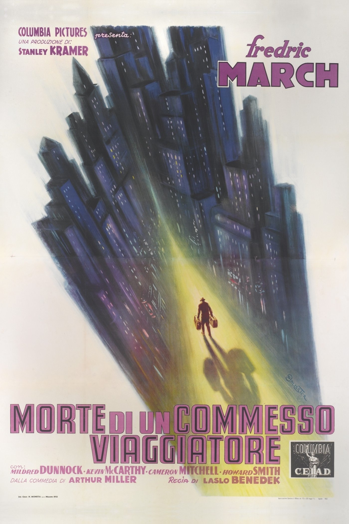 Locandina di Morte di un commesso viaggiatore