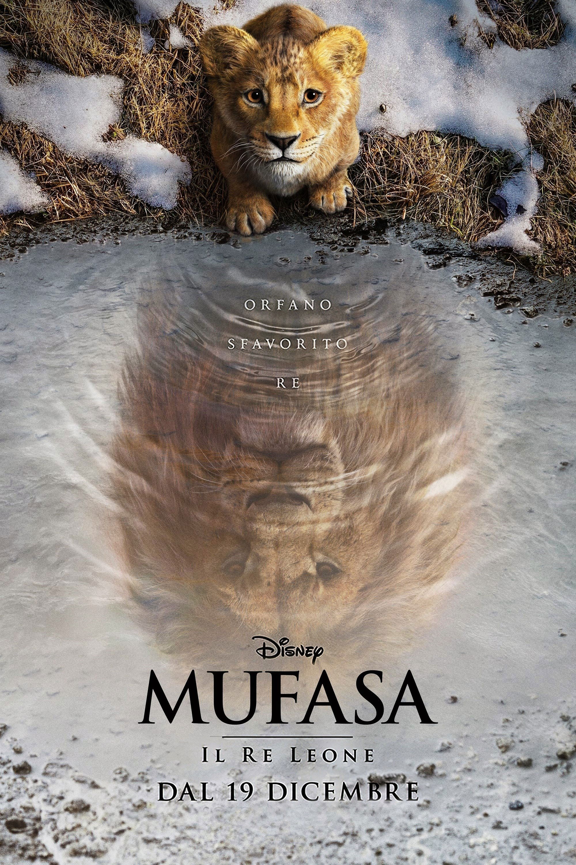 Locandina di Mufasa - Il re leone