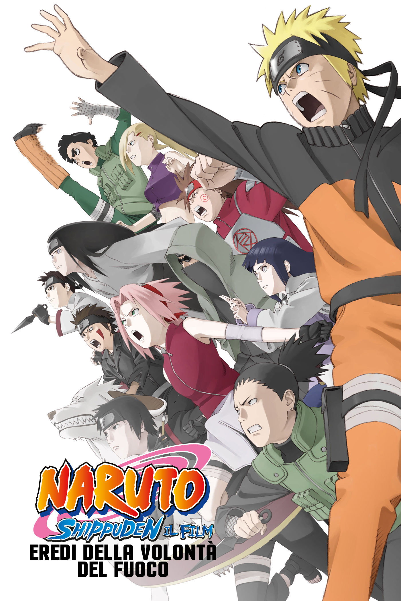 Locandina di Naruto Shippuden: Il film - Eredi della volontà del Fuoco