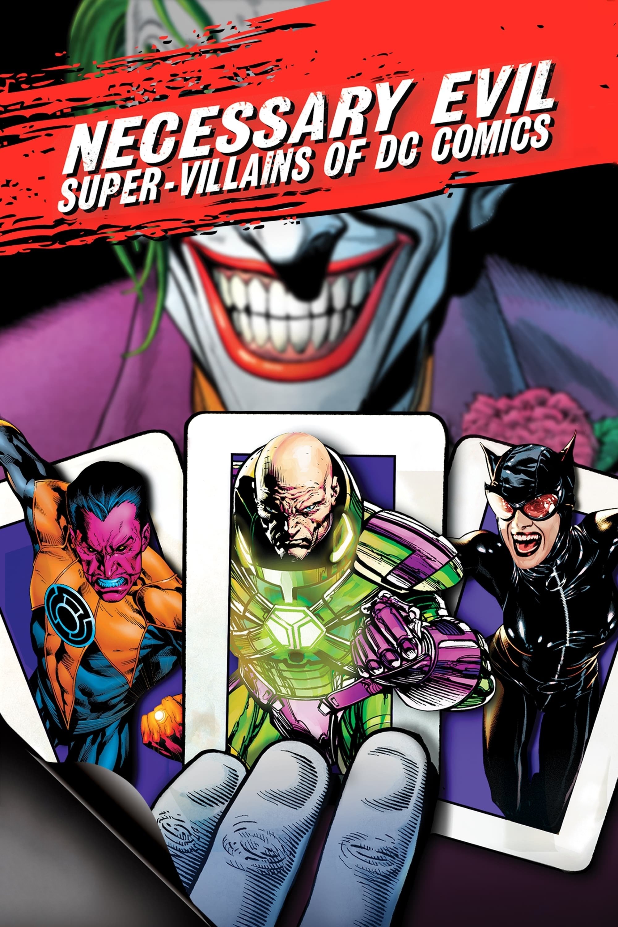 Locandina di Necessary Evil: Super-Villains of DC Comics