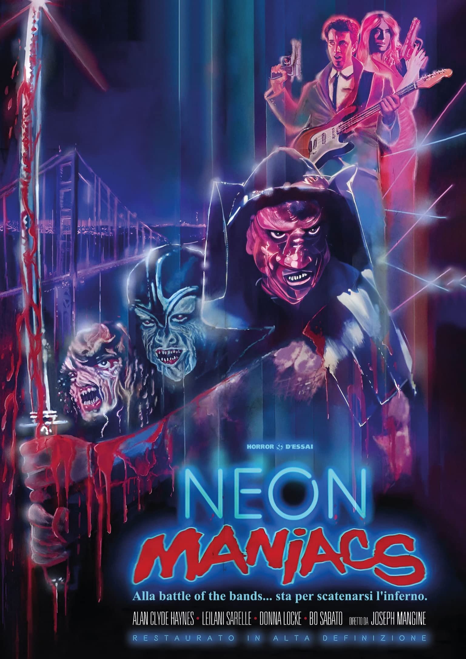 Locandina di Neon Maniacs