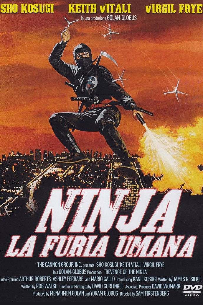 Locandina di Ninja, la furia umana