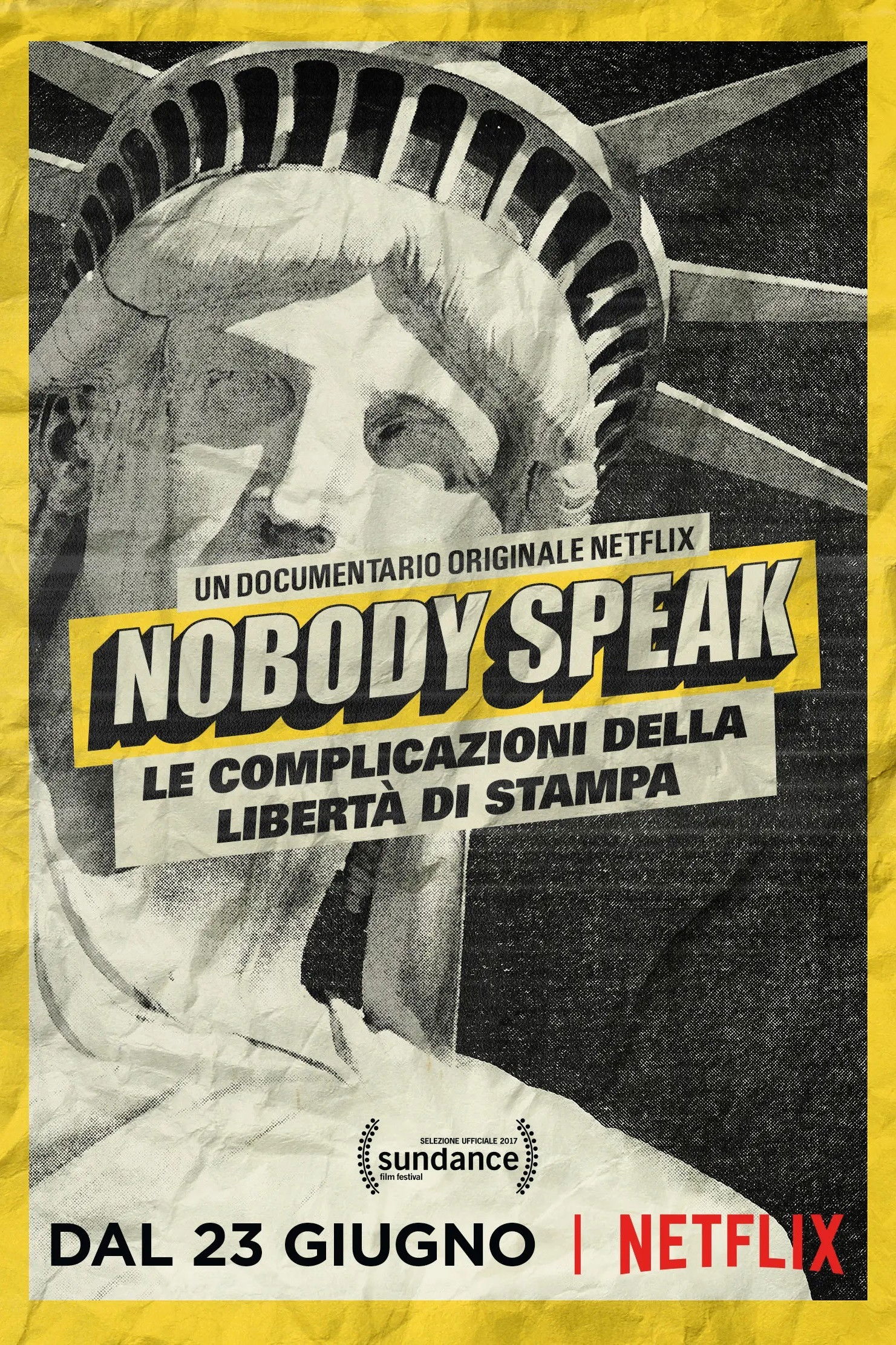 Locandina di Nobody Speak - Le complicazioni della libertà di stampa