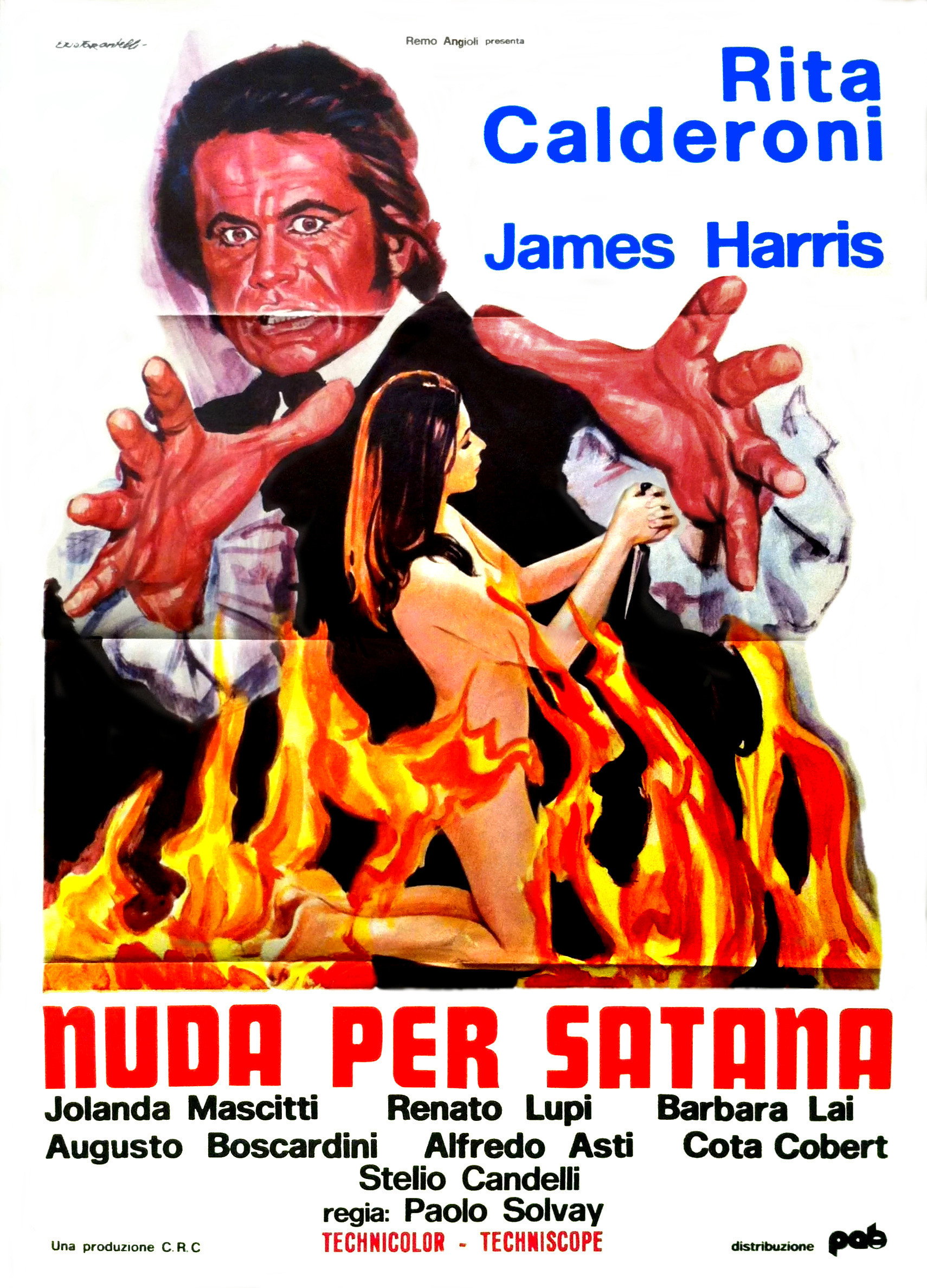 Locandina di Nuda per Satana