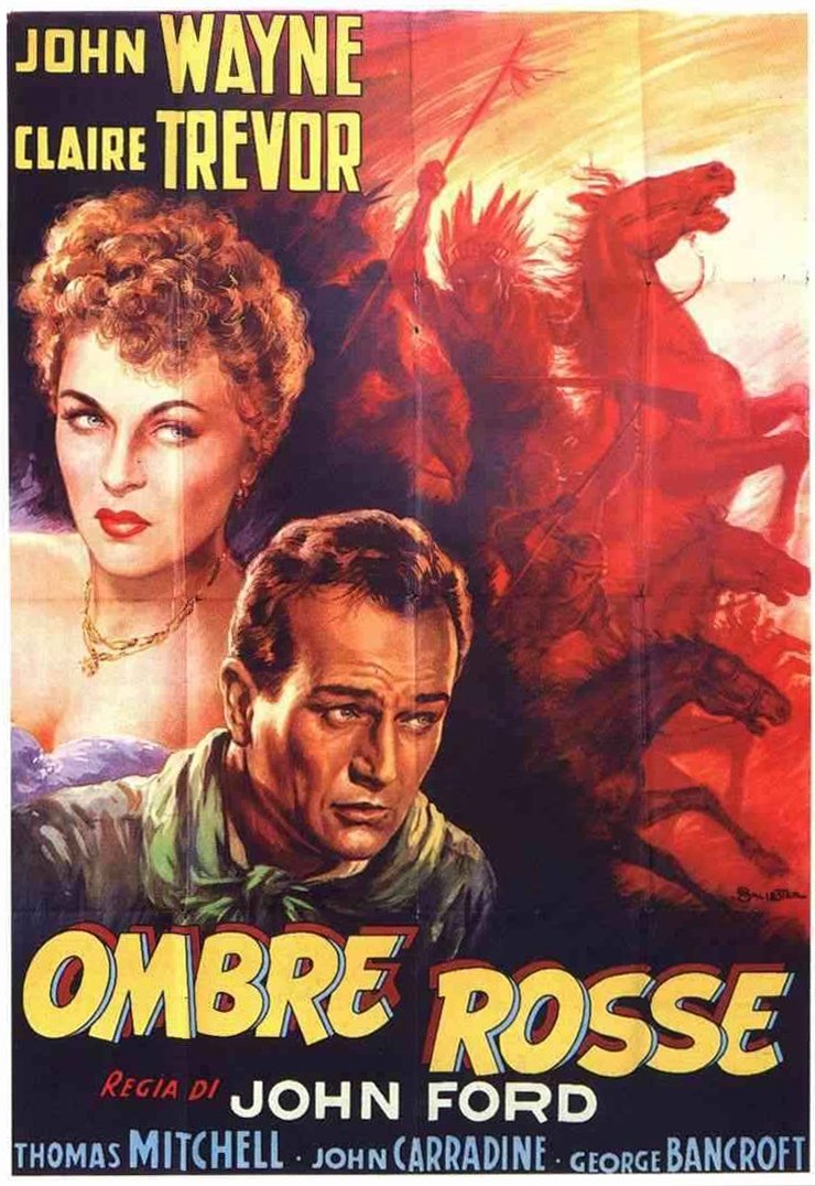 Locandina di Ombre rosse