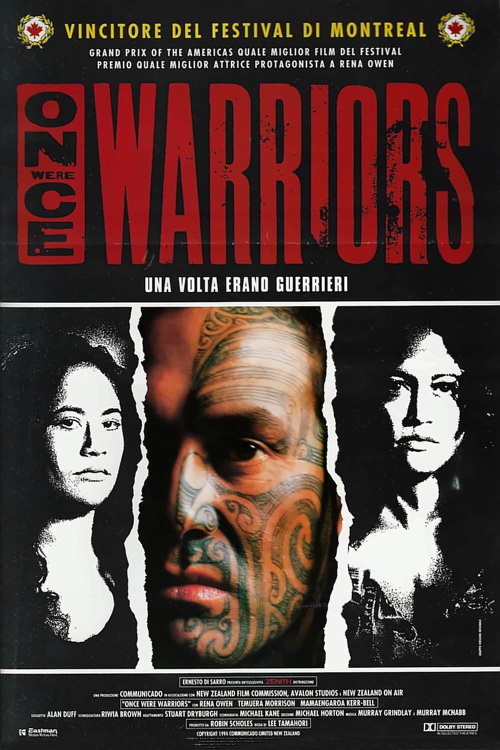 Locandina di Once Were Warriors - Una volta erano guerrieri