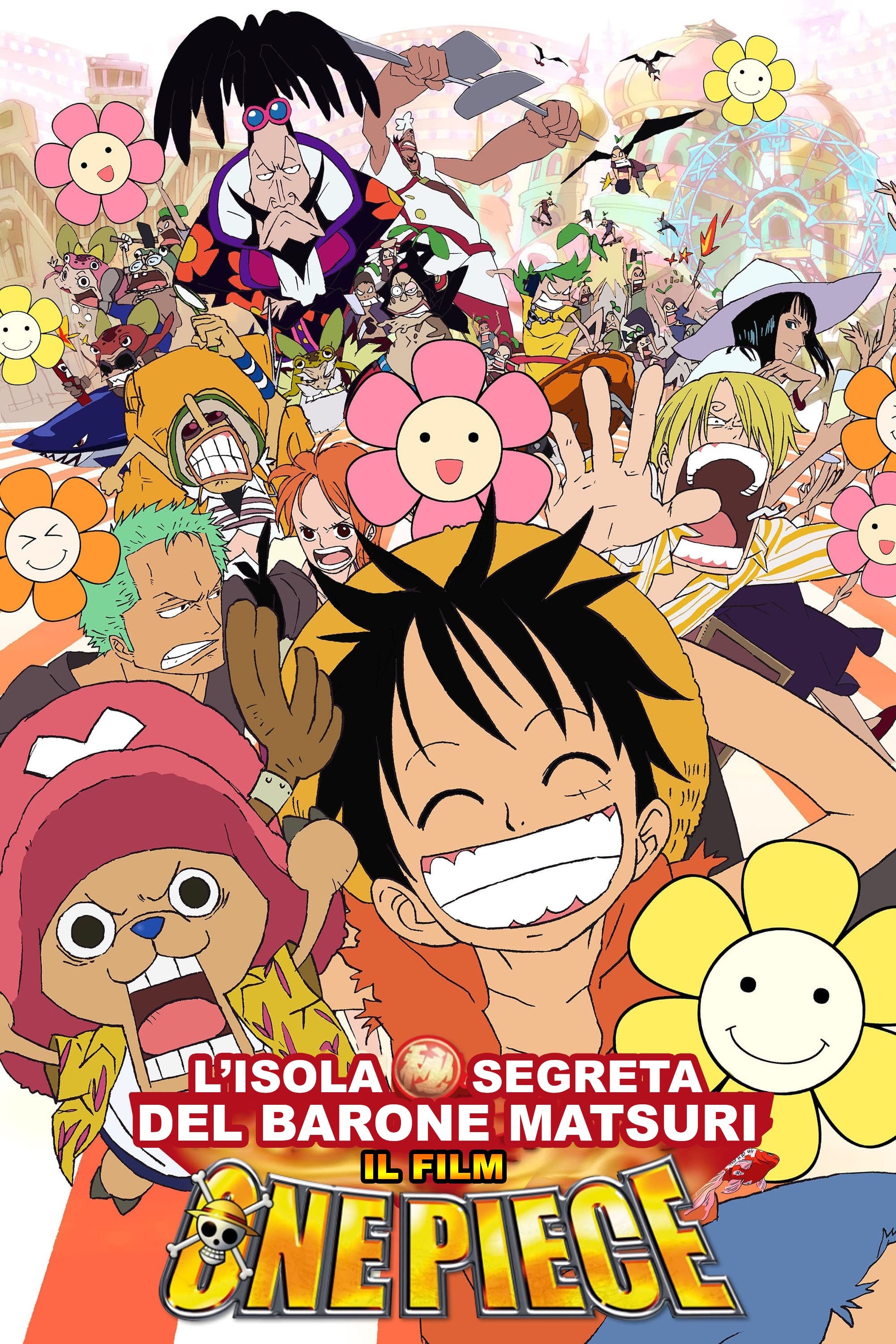 Locandina di One Piece - L'isola segreta del barone Omatsuri