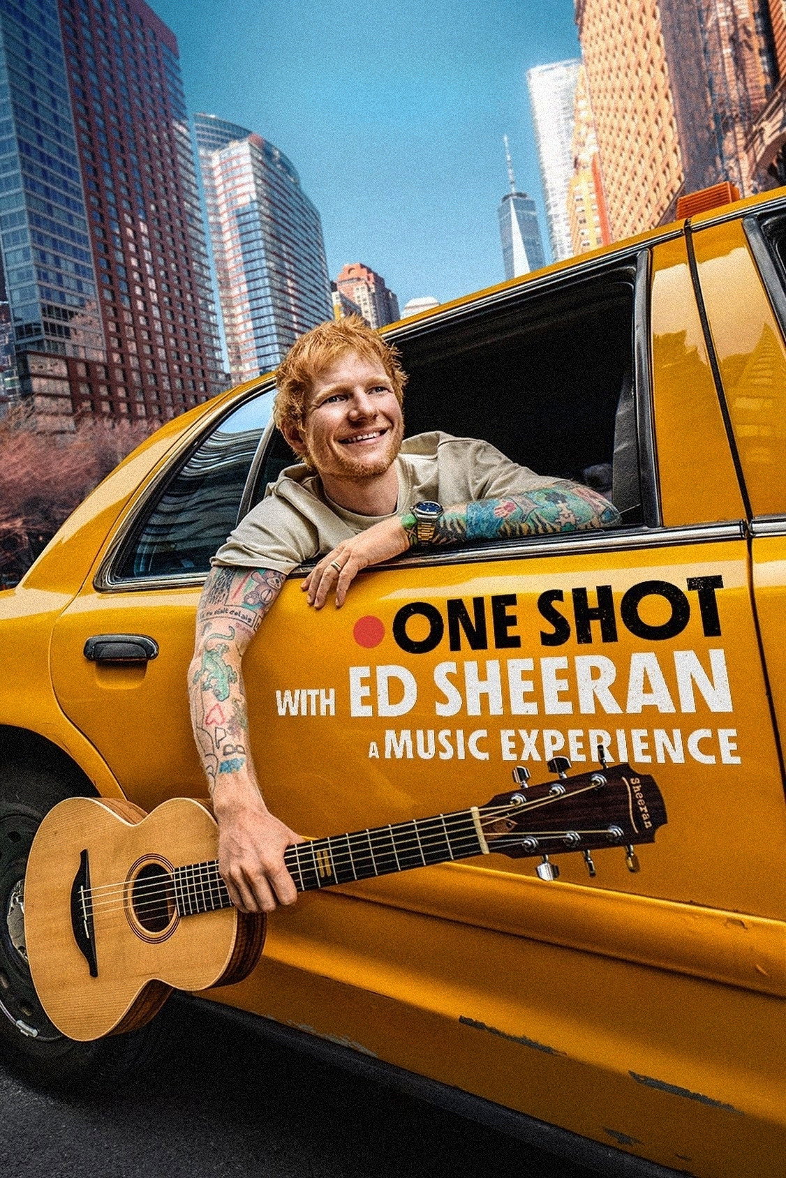Locandina di ONE SHOT con Ed Sheeran