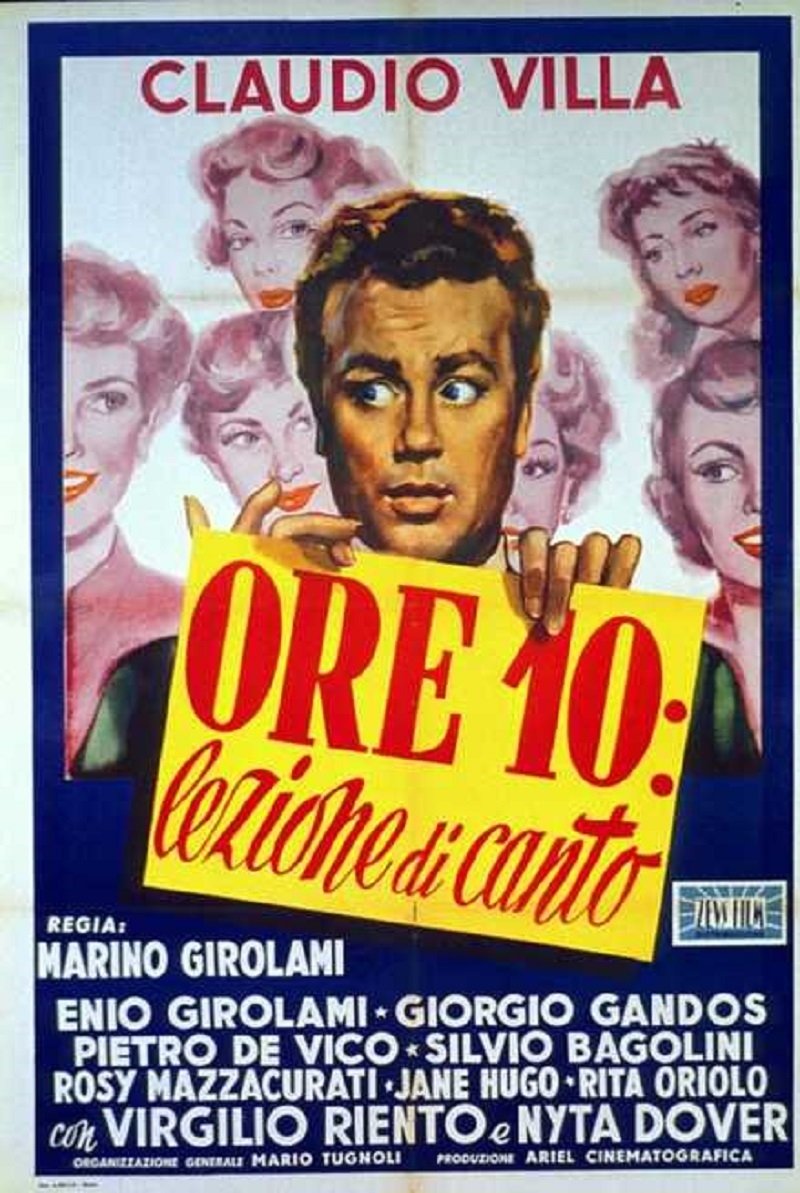 Locandina di Ore 10: lezione di canto
